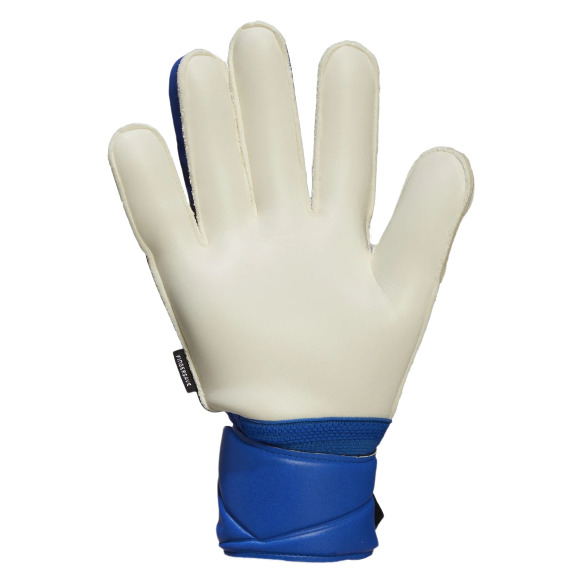 adidas Men's Predator Match Fingersave Goalkeeper Gloves Sapphire Edge、mySite、noshort