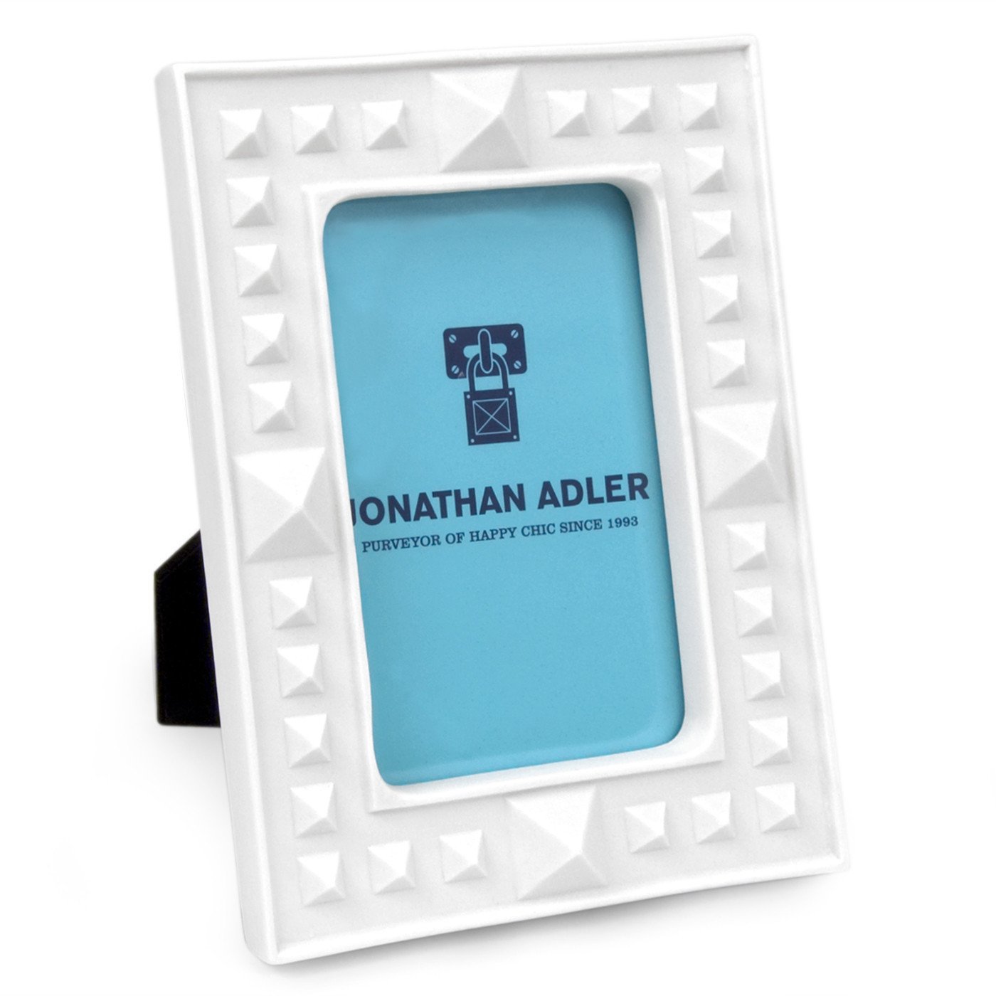 Jonathan Adler Charade Studded Frame 4x6、mySite、topwebapps