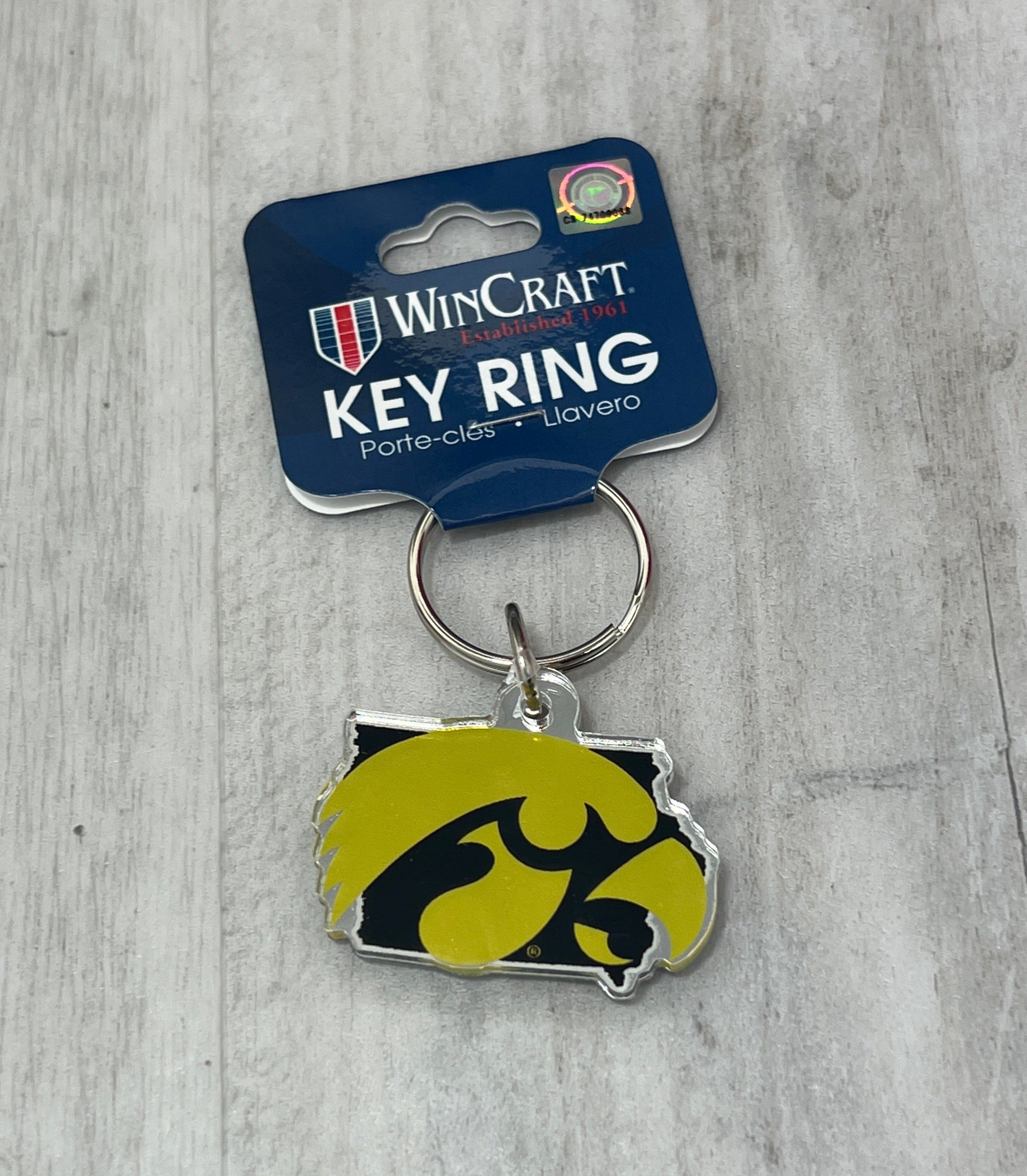 Collegiate Shaped Keyrings、mySite、garagedoors4me