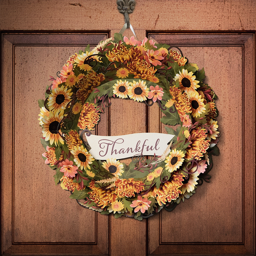 Thankful Wreath、mySite、solidvoid