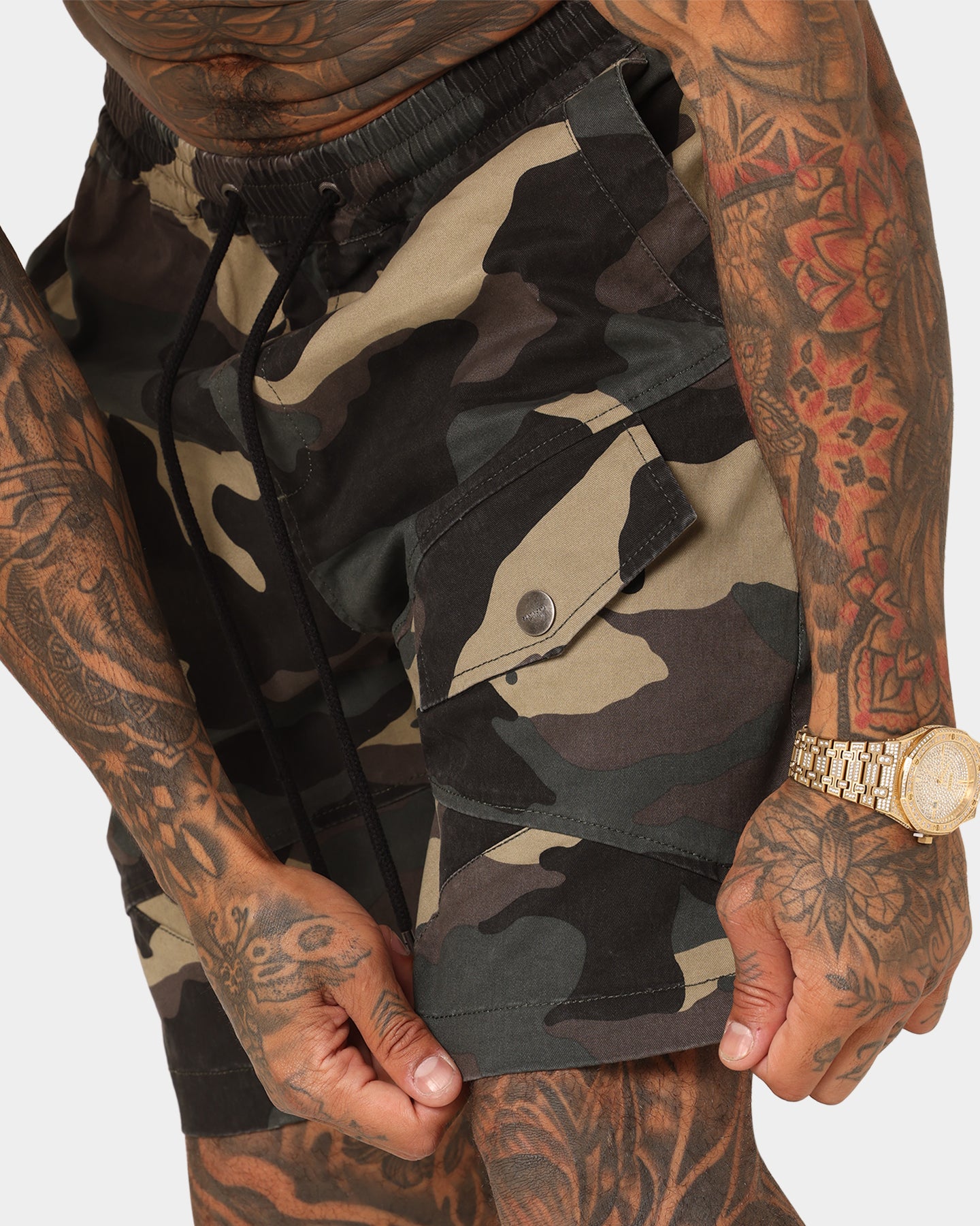 Saint Morta Syndicate Cargo Shorts Camo、mySite、zt4zffjzw