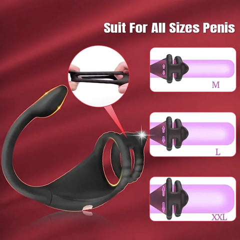 Dual Vibration Cock Ring Set