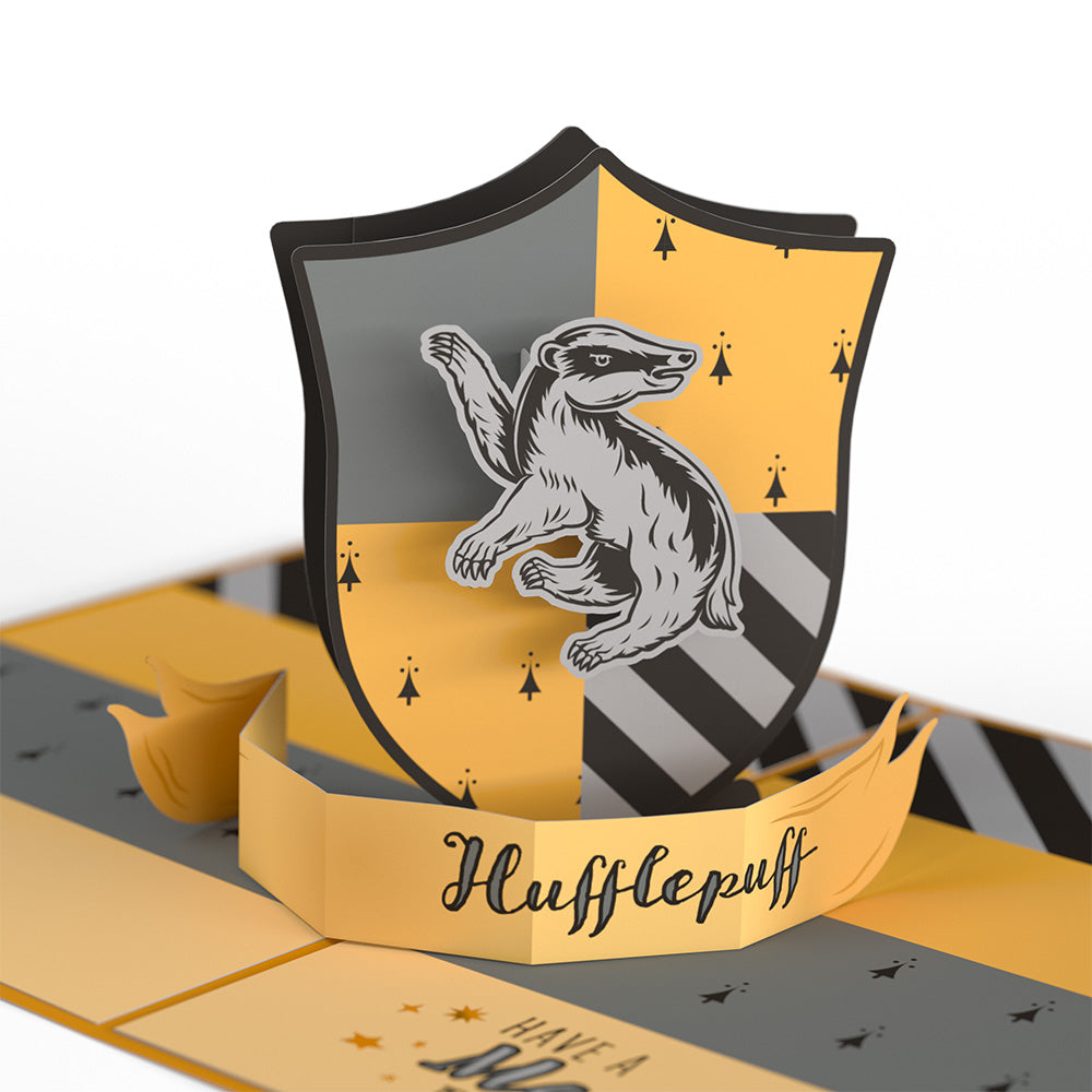 Harry Potter™ Hufflepuff™ Birthday Pop-Up Card、mySite、solidvoid
