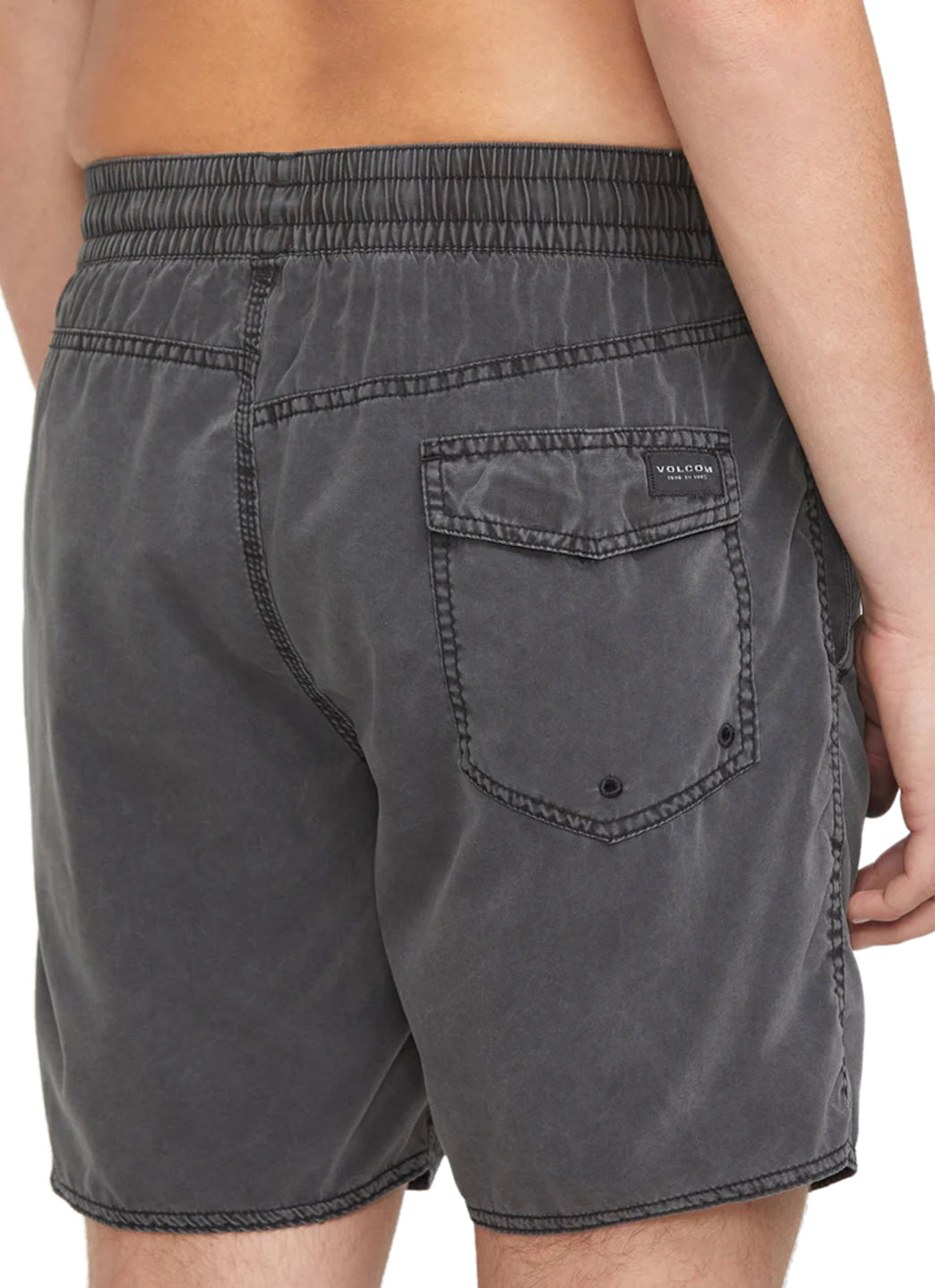 Volcom Men's Center Elastic Waist 17 Shorts、mySite、noshort