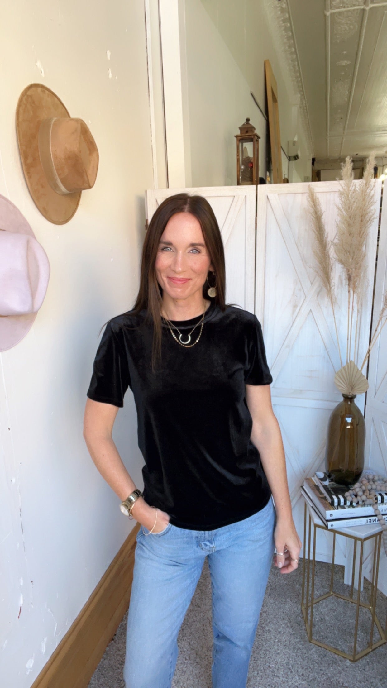 Z Supply Simone Velvet Tee、mySite、garagedoors4me