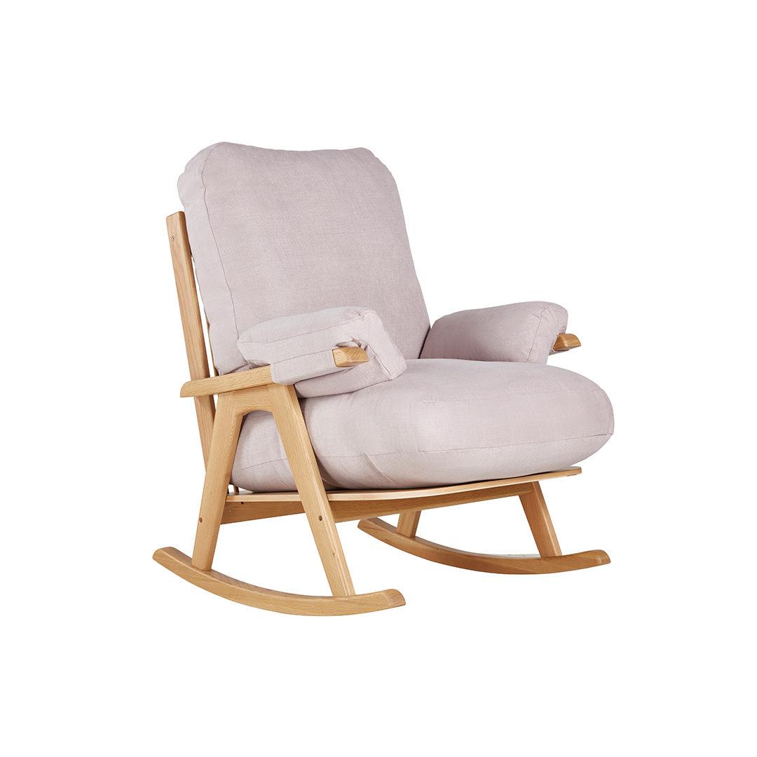  Gaia Hera Rocking Chair - Natural Oak + Blush、mySite、merchandisen