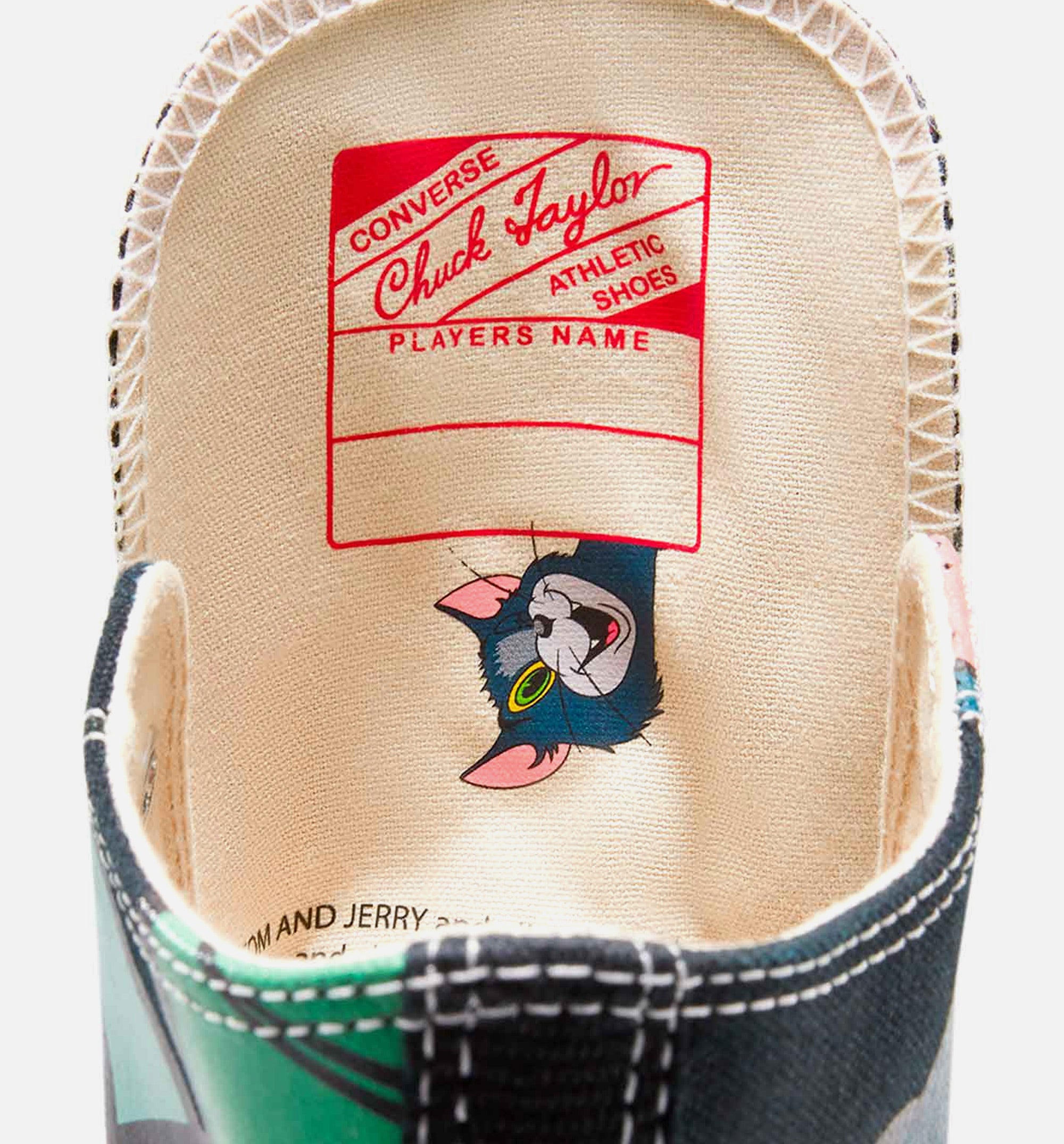 Tom And Jerry Chuck 70 High Mens Lifestyle Shoe - Black/Multi Color、mySite、dreamappss