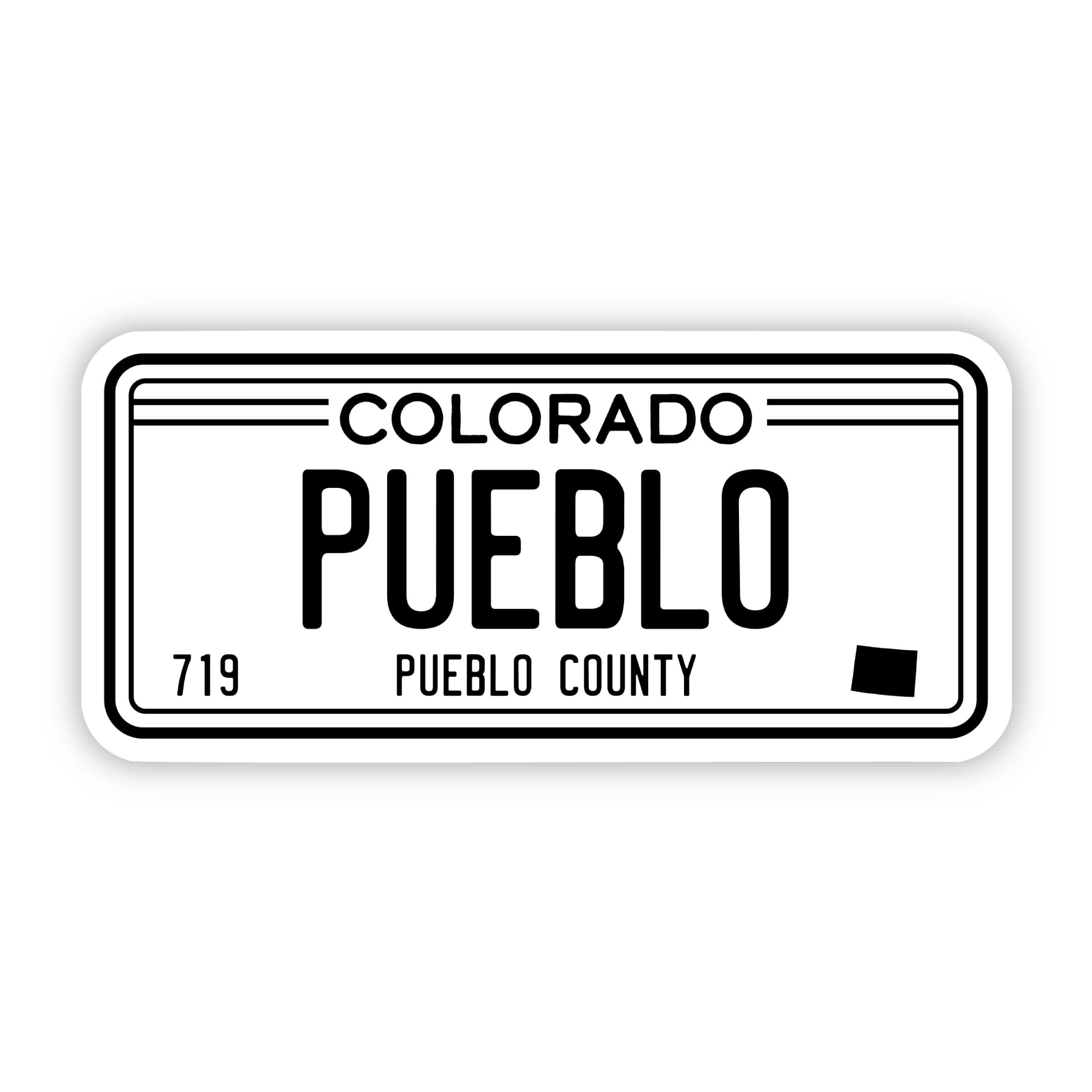  Pueblo Colorado Bumper Sticker (5 inch)、mySite、elrpsem3k