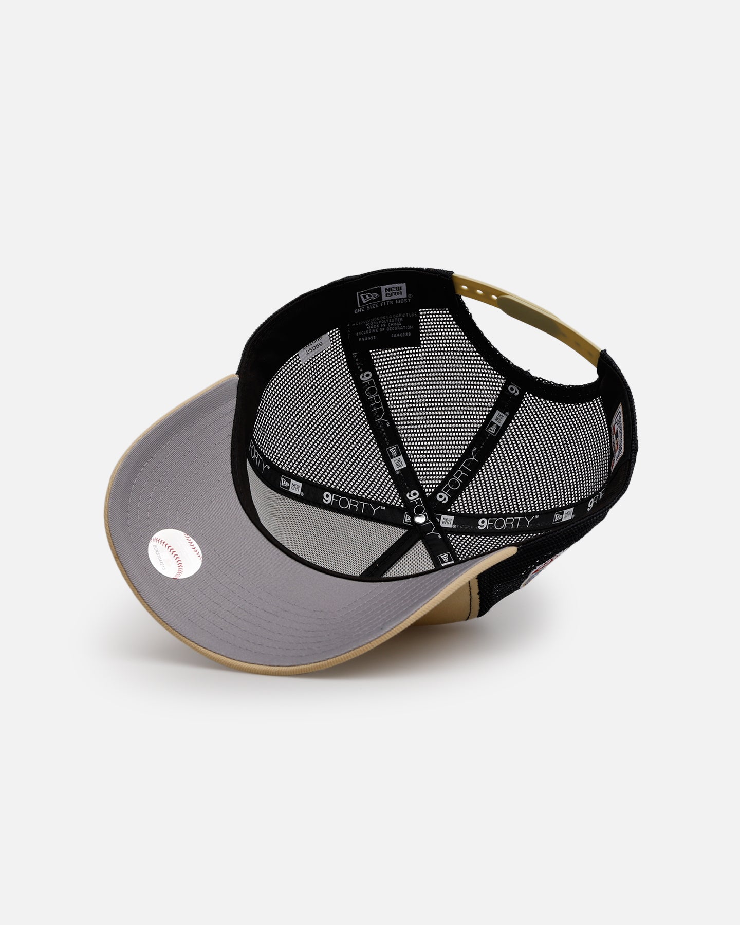 New Era Los Angeles Dodgers 'Vintage Truckers' 9FORTY A-Frame Trucker Snapback Vegas Gold、mySite、zt4zffjzw