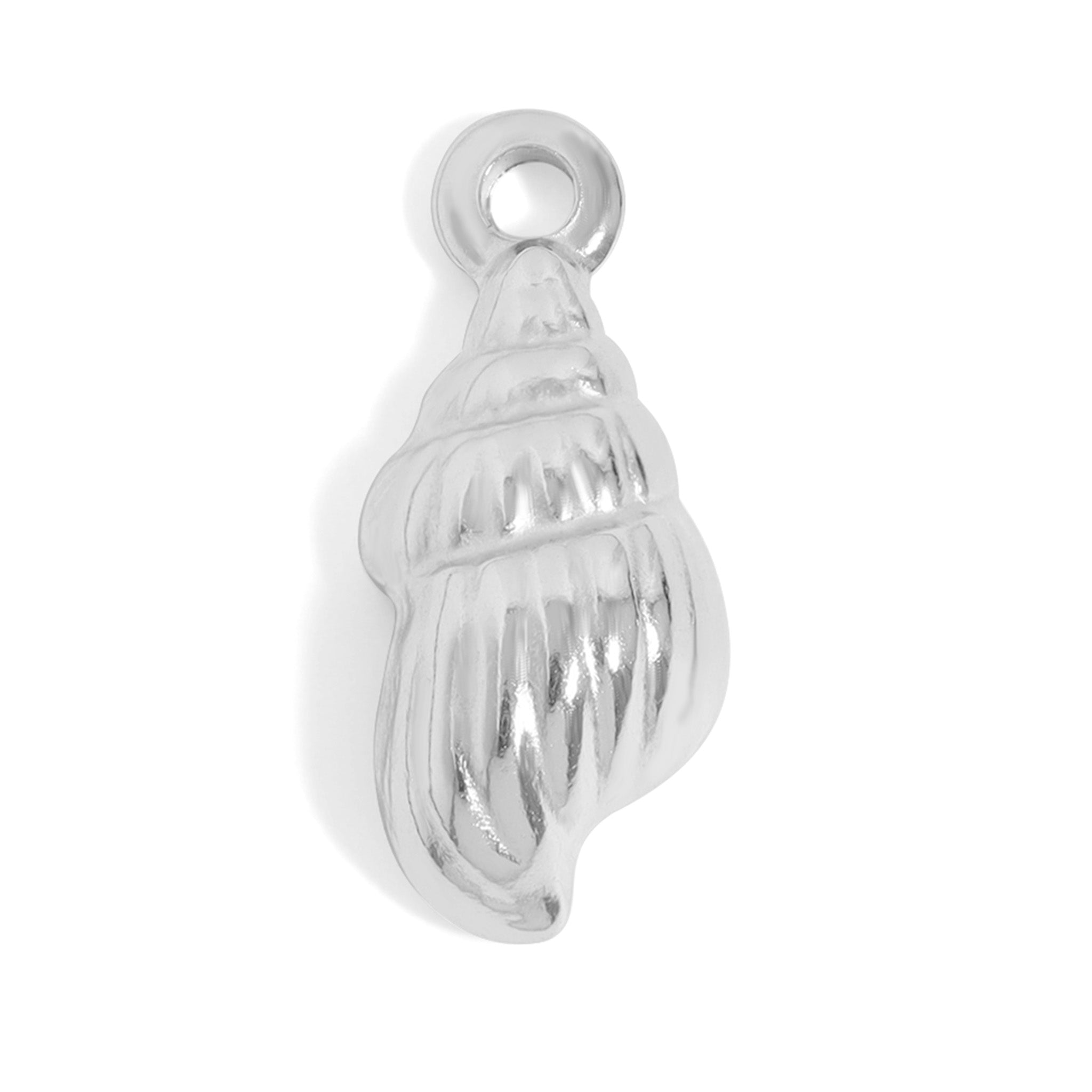 18K Gold PVD Stainless Steel Seashell Charm / PDL0190、mySite、dreamappss