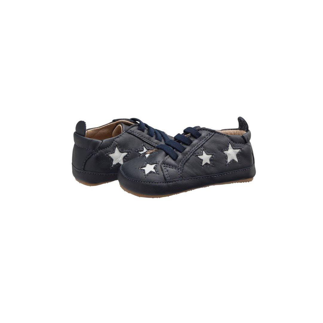  Old Soles Starey Bambini Shoes - Navy/Snow、mySite、merchandisen