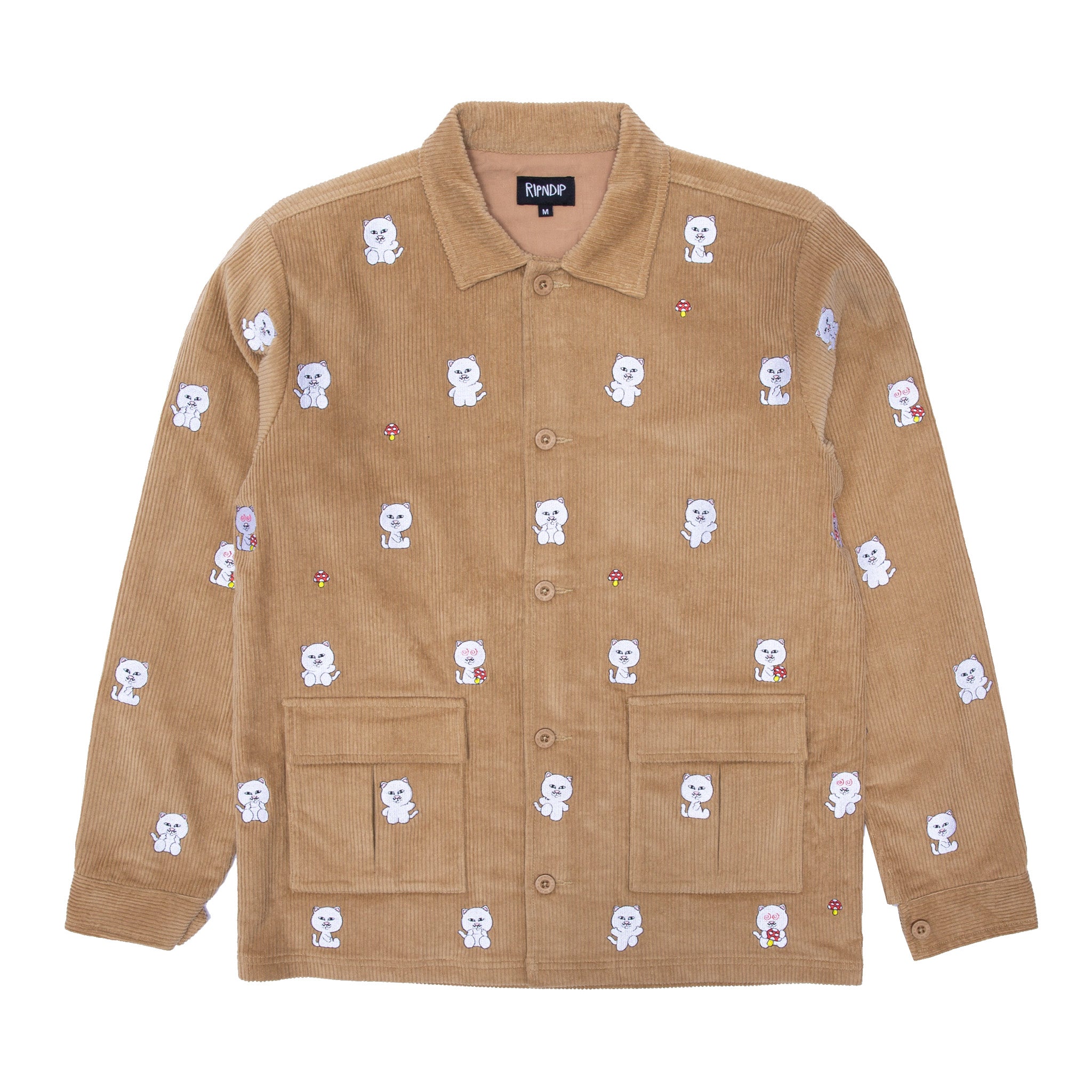  Hello Nermy Corduroy Jacket (Tan)、mySite、merchandisen
