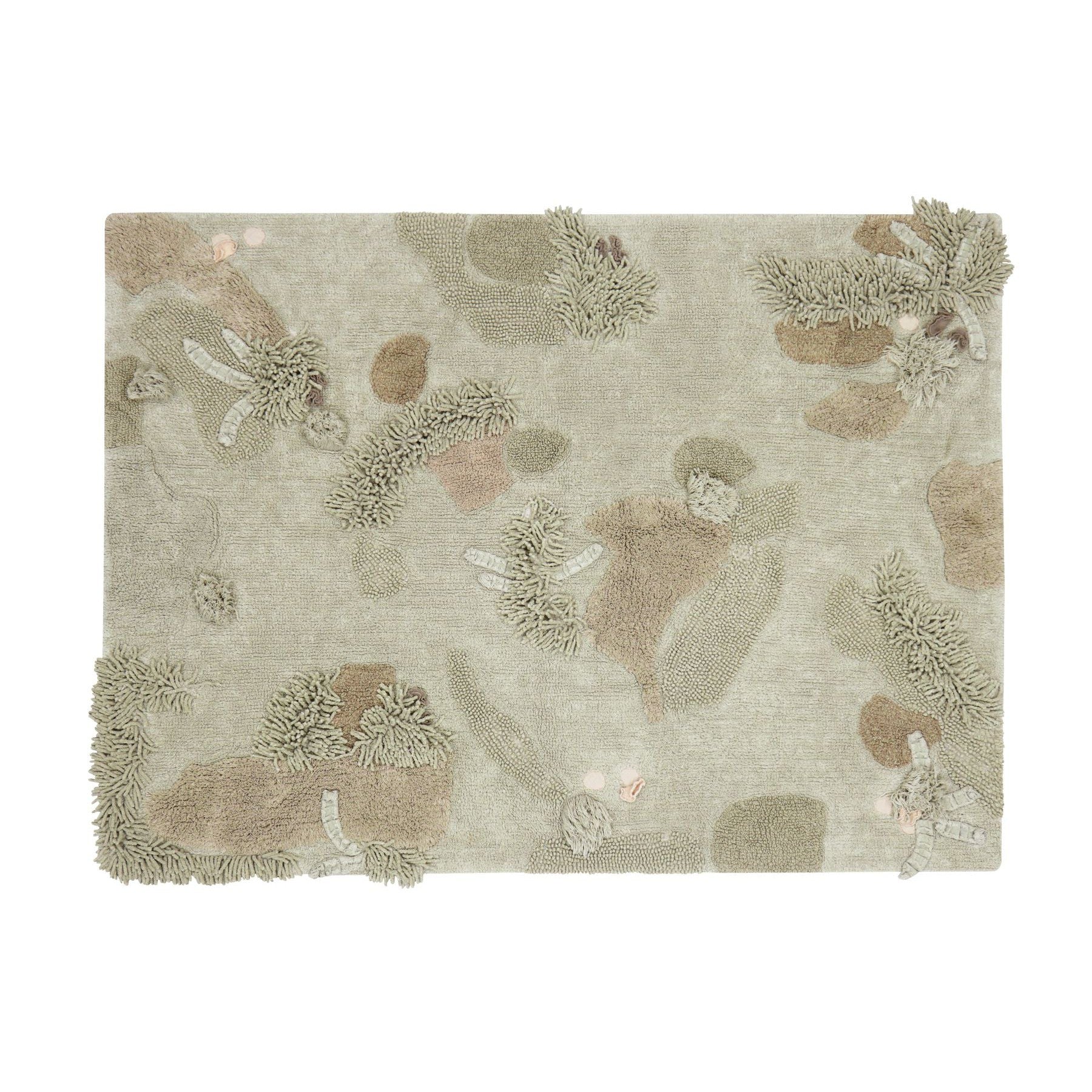 Mushroom Forest Washable Play Rug、mySite、gigharbornorthrealestate