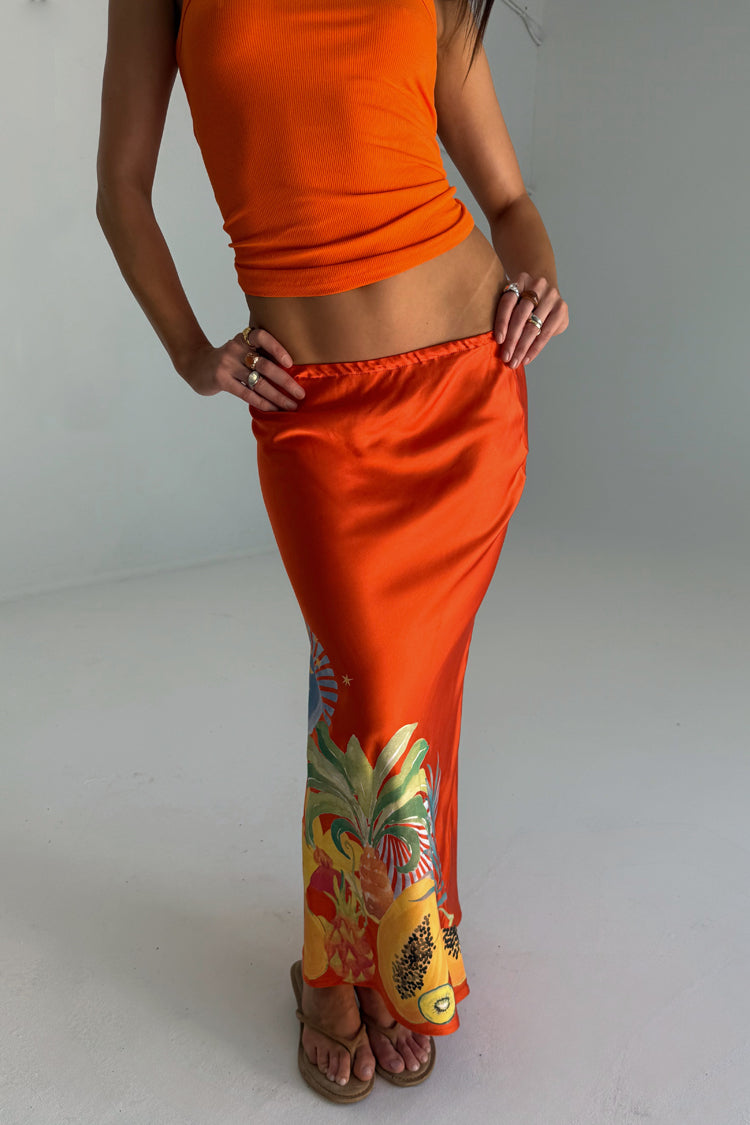 Orange Rio Dorris Skirt、mySite、solidvoid