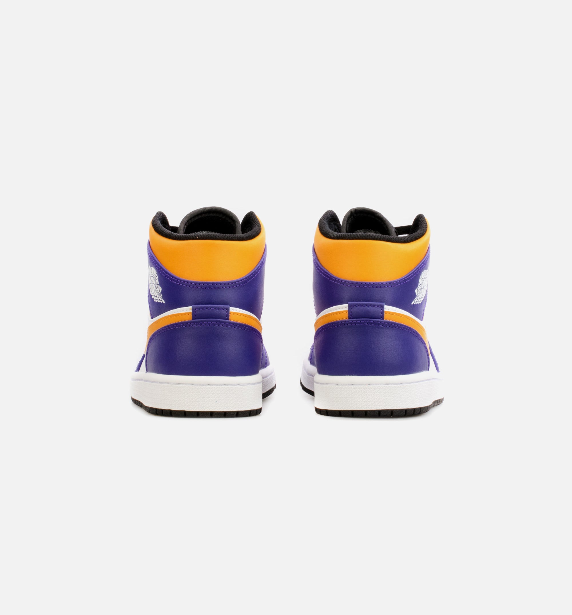 Air Jordan 1 Mid Mens Lifestyle Shoe - Yellow/Purple、mySite、dreamappss