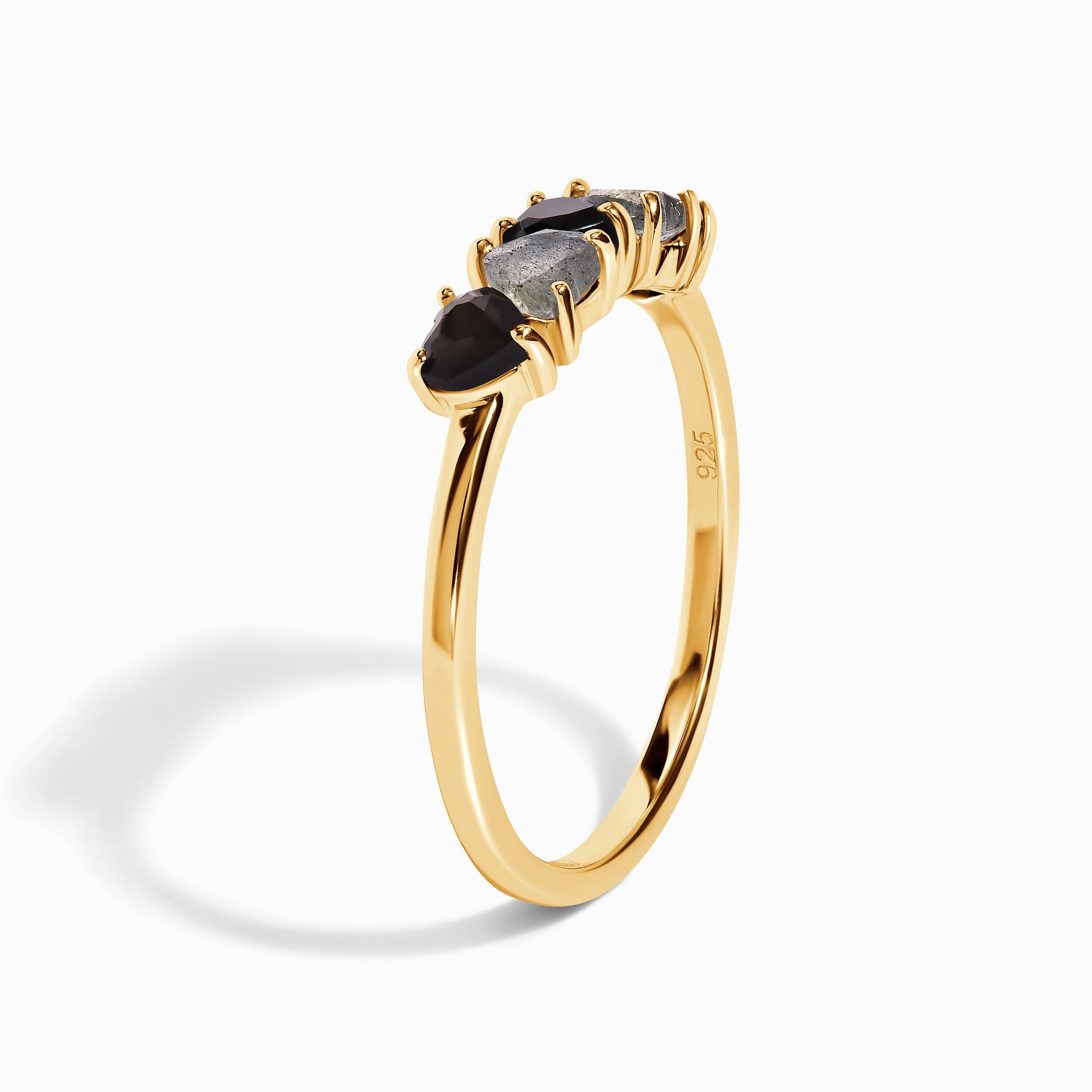 Black Obsidian Labradorite Ring - Crush On You、mySite、hinf8tx79