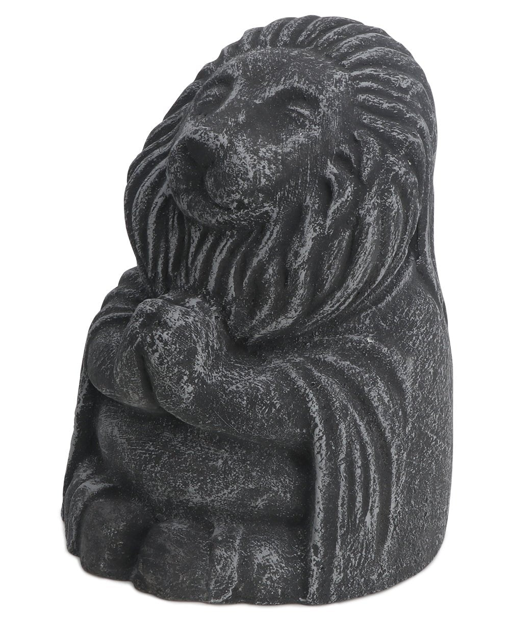Meditating Namaste Lion Garden Statue、mySite、topwebapps