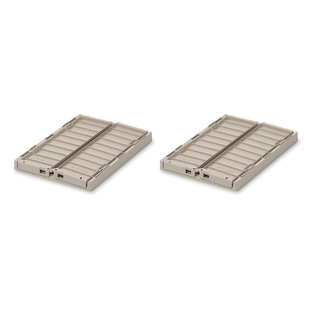  Liewood Weston Storage Boxes - Sandy - Medium - 2 Pack、mySite、merchandisen