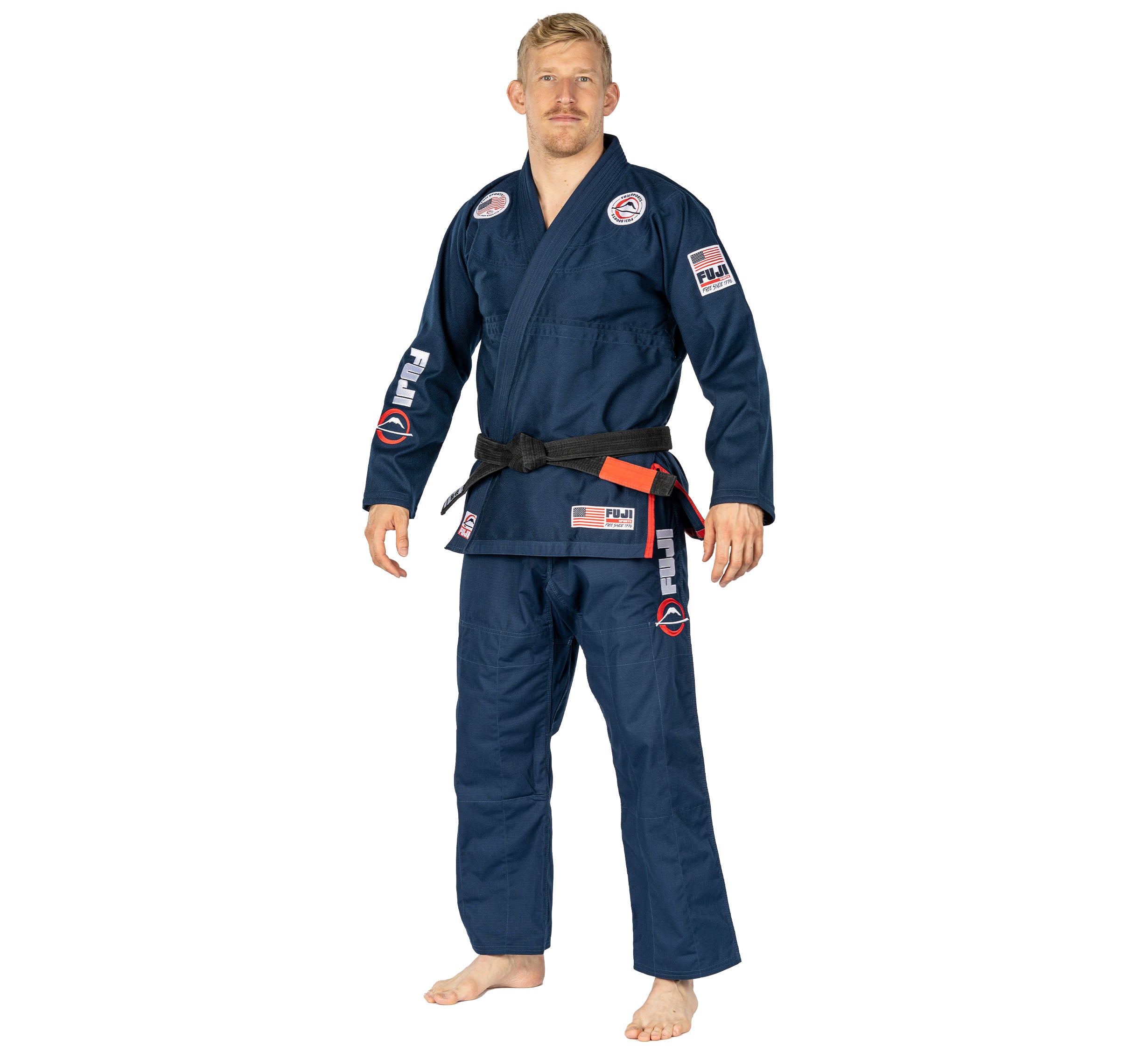 Suparaito BJJ Gi 1776 Americana Edition Navy、mySite、gigharbornorthrealestate