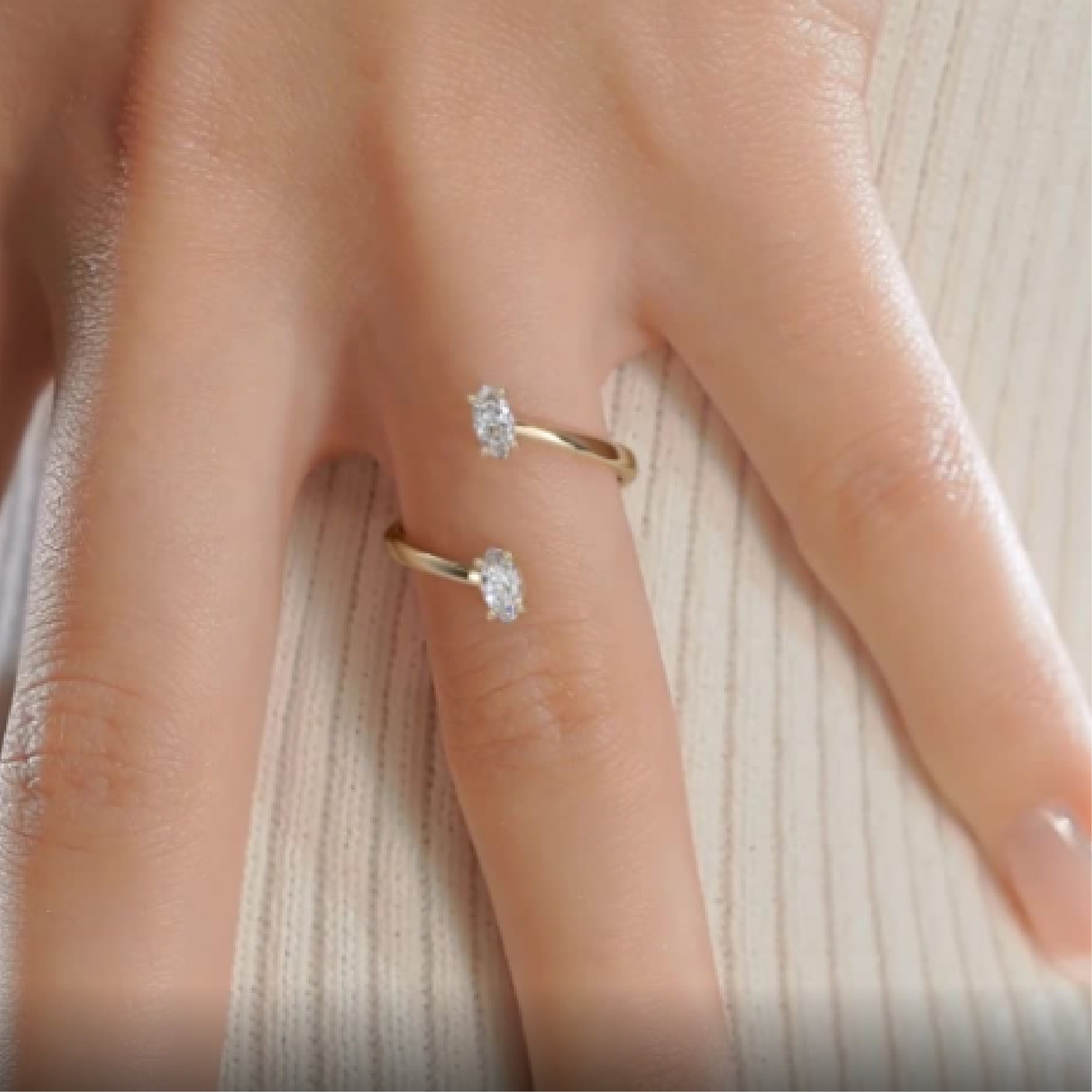 Anita Lab Grown Fashion Ring (0.36 Carat) -18K Yellow Gold、mySite、hinf8tx79