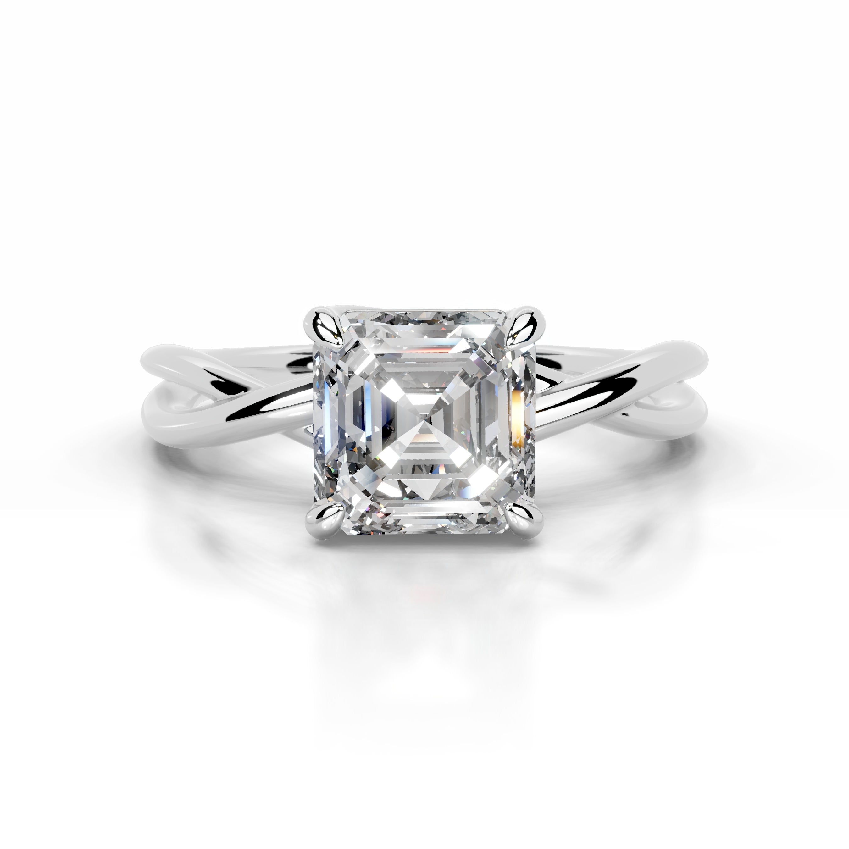 Billie Diamond Engagement Ring - 14K White Gold、mySite、hinf8tx79