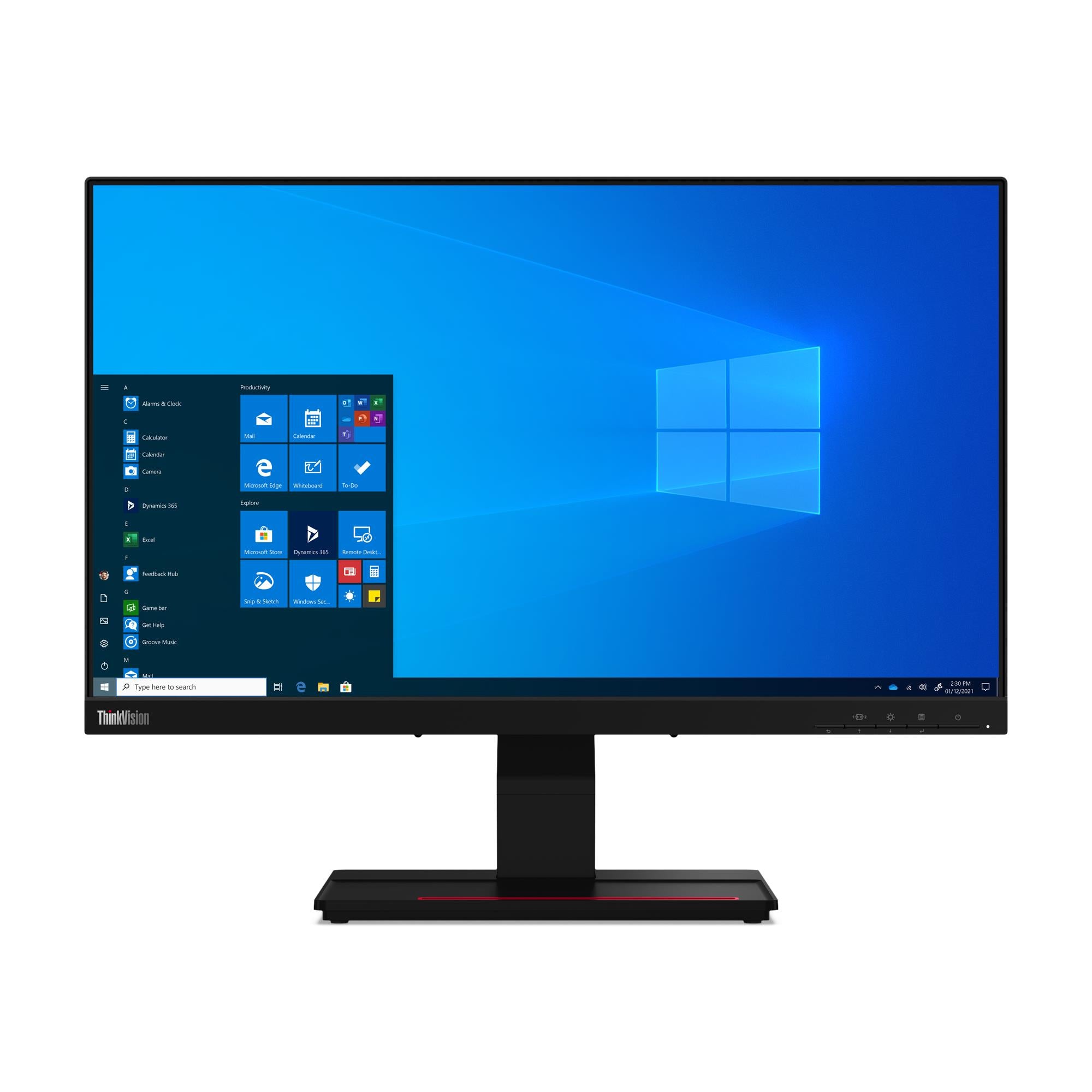 Lenovo ThinkVision T24t-20 23.8 Full HD Touch IPS Monitor、mySite、camillekostekn