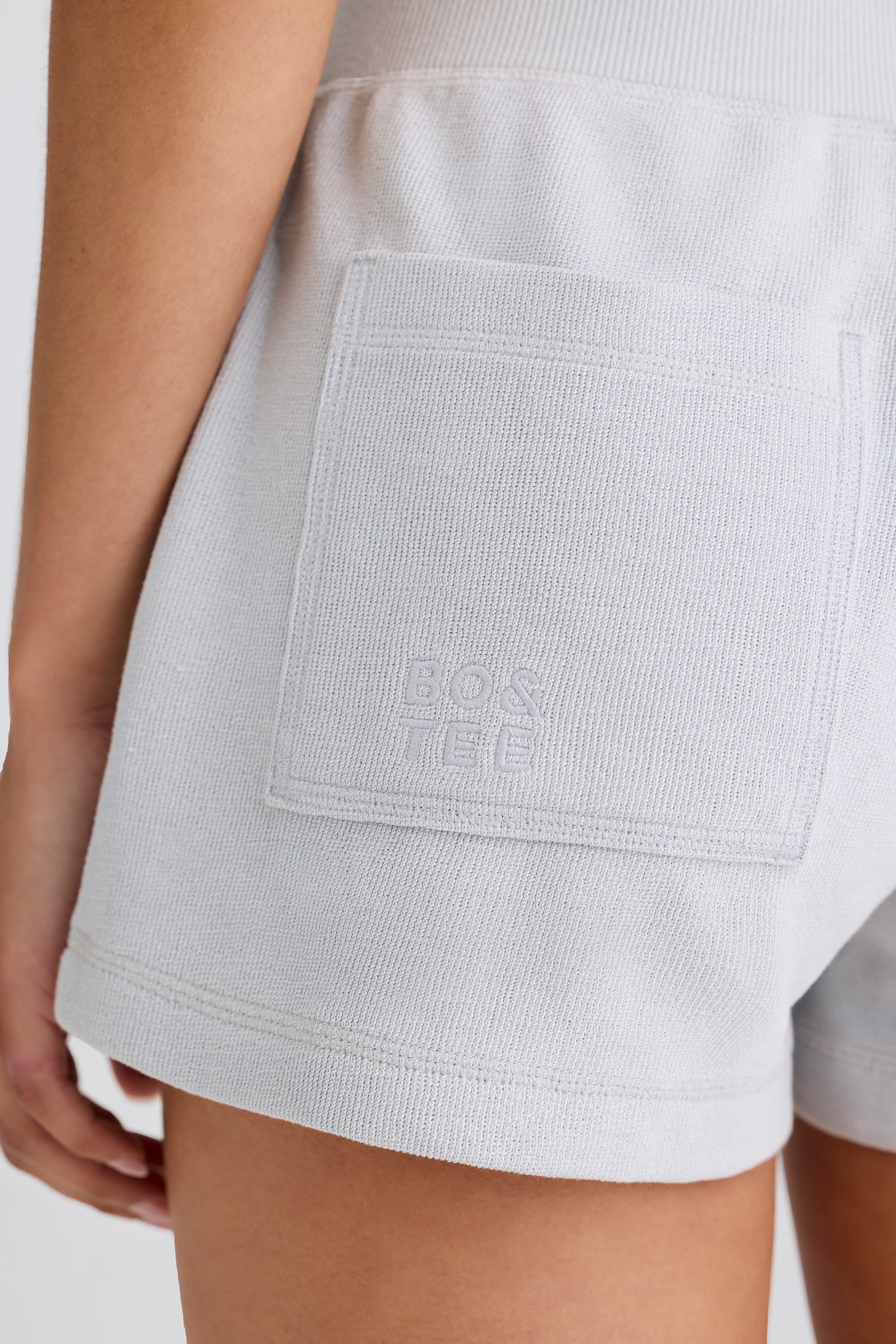 Elasticated Shorts in Pacific Grey、mySite、solidvoid