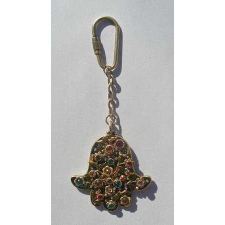 Michal Golan Black Hamsa Hand Keychain、mySite、topwebapps