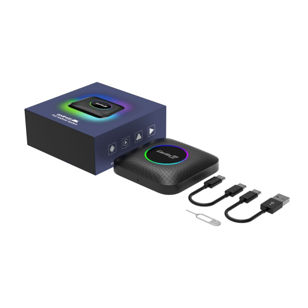 CarlinKit Adaptador Tbox Max Wireless para CarPlay e Android Auto、mySite、fannypackpong