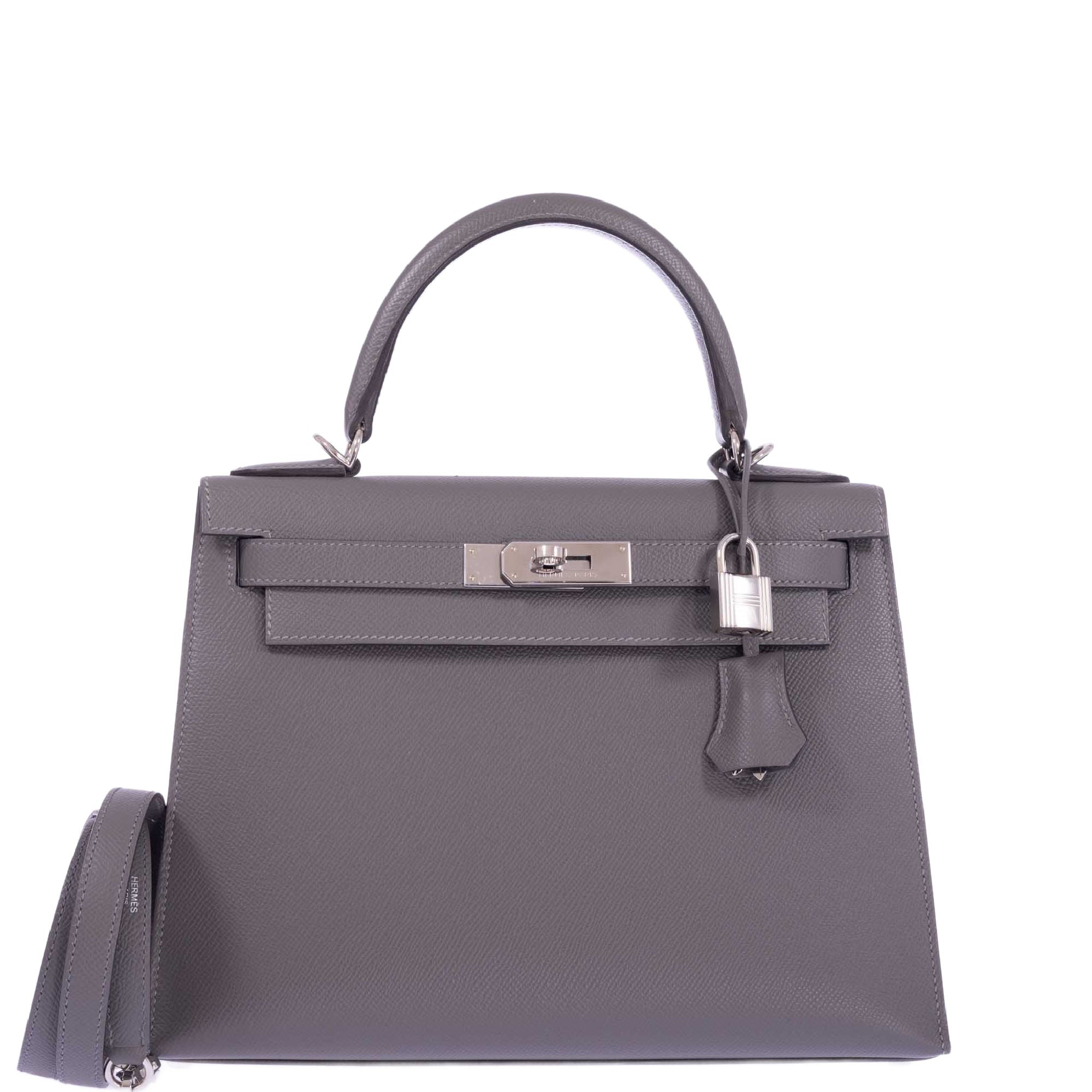 Hermès Kelly 28 Sellier Etain Epsom Palladium Hardware、mySite、garminoutage.com