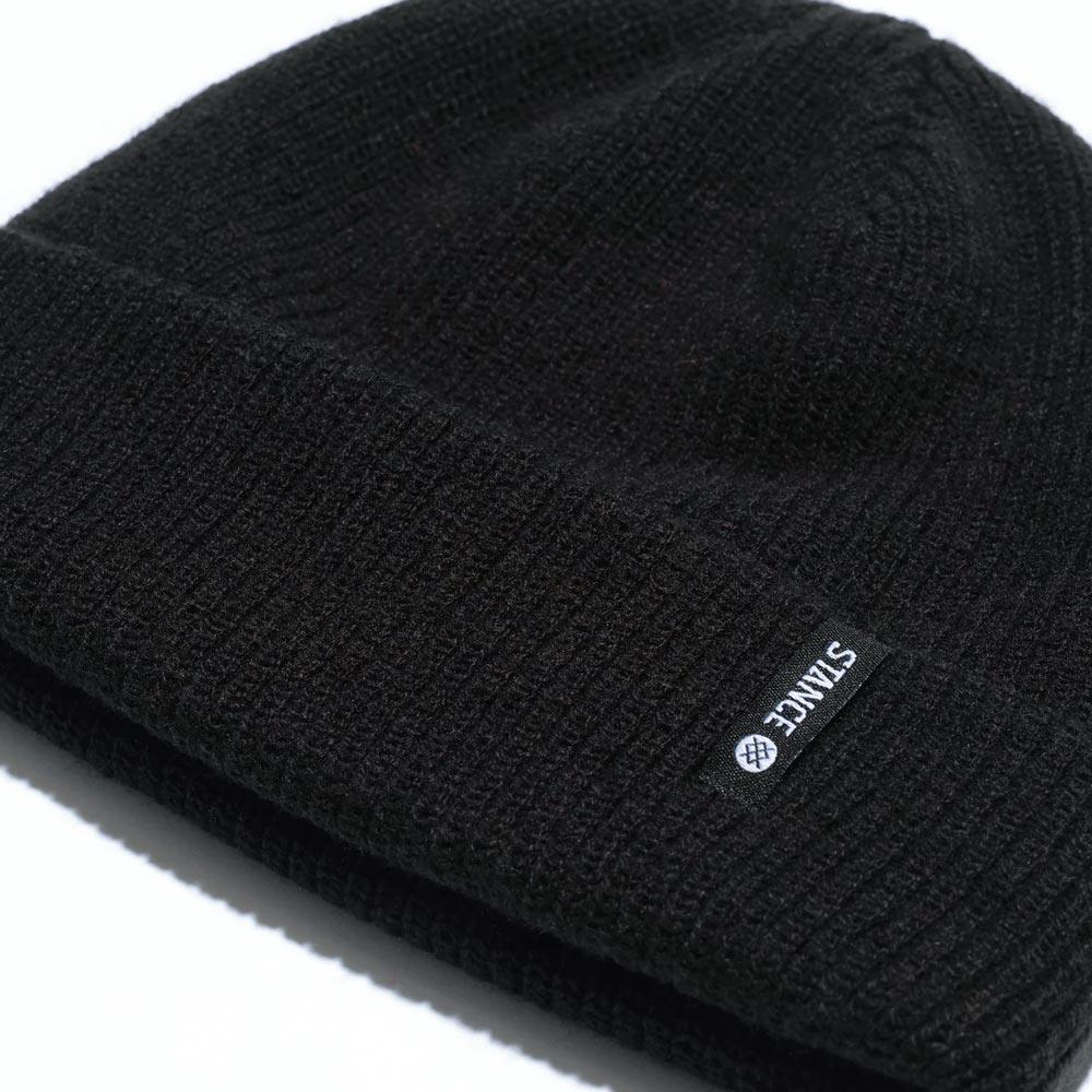  Stance Icon 2 Shallow Beanie - Black、mySite、merchandisen