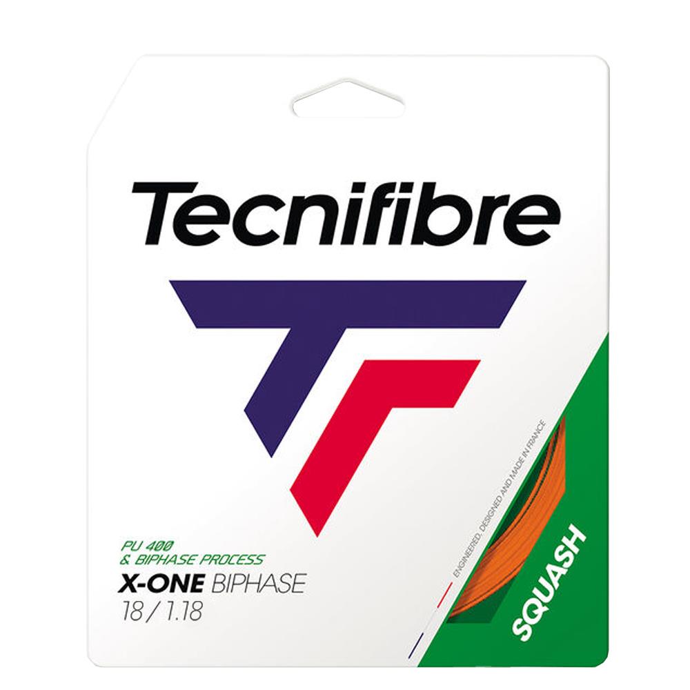 Tecnifibre X-One Biphase 18 - Squash String Set - Orange、mySite、neckold