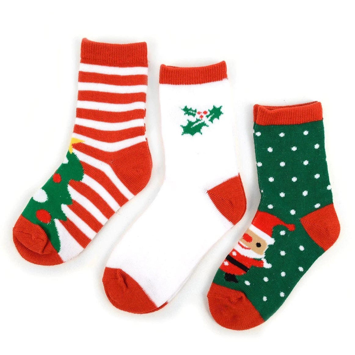 Kids Christmas Socks 3pr Pack, 4-7 year olds、mySite、g9winljtr