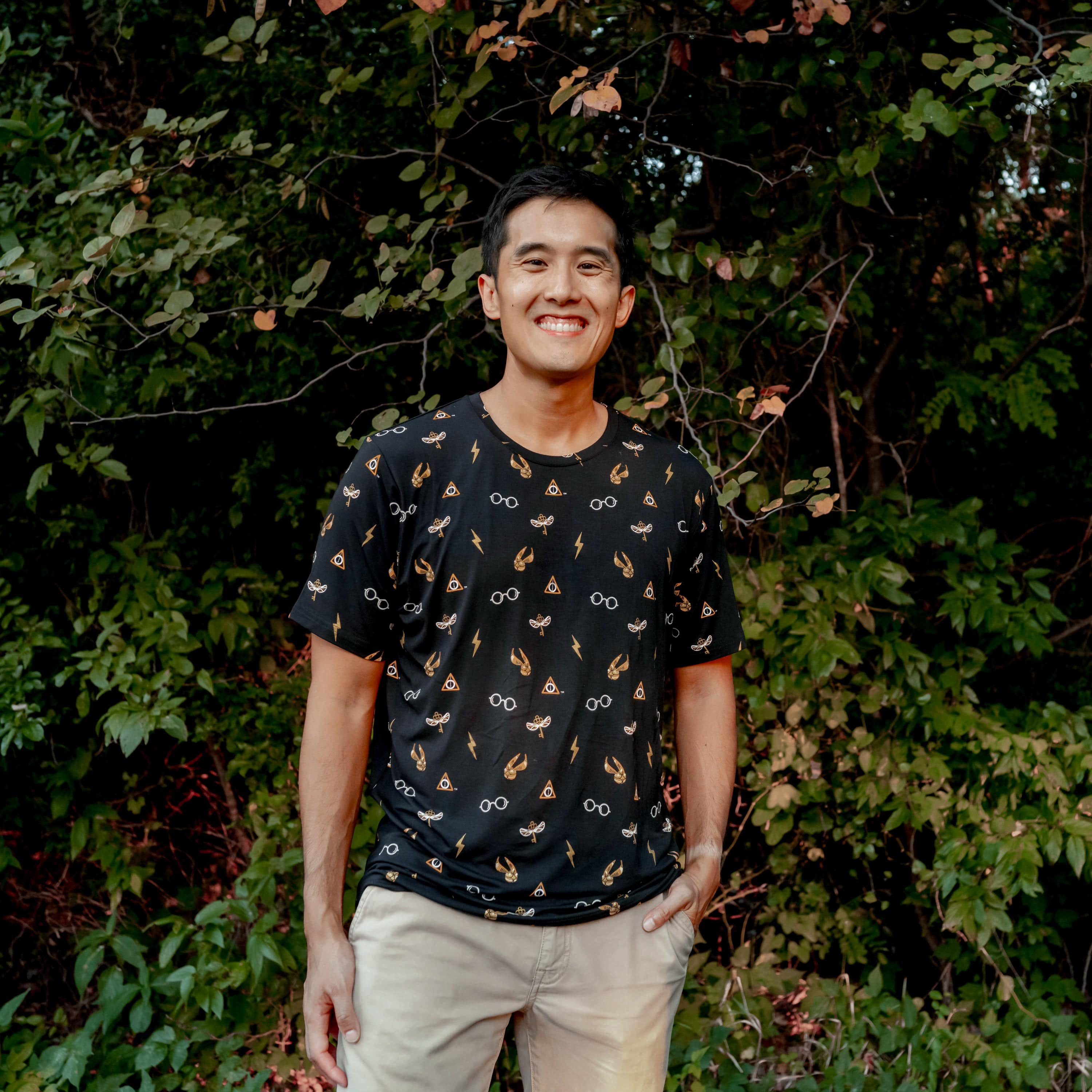  Men's Crew Neck Tee in Midnight Icon、mySite、layawaytickets