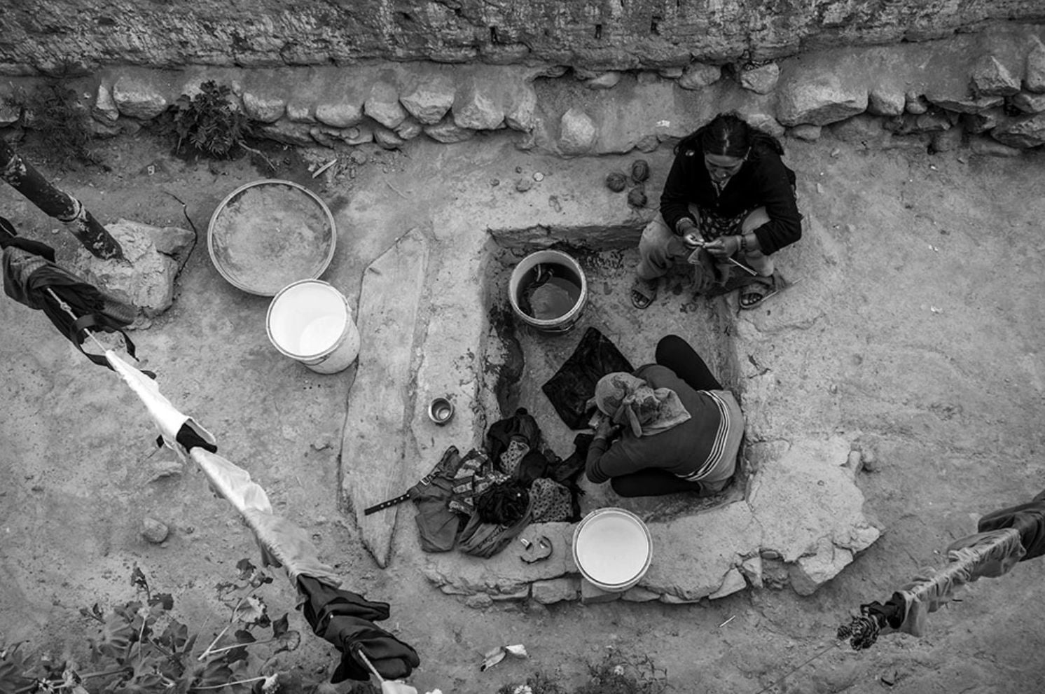 'Daily activities for local women in Ladakh' - Aman Chotani original print、mySite、topwebapps
