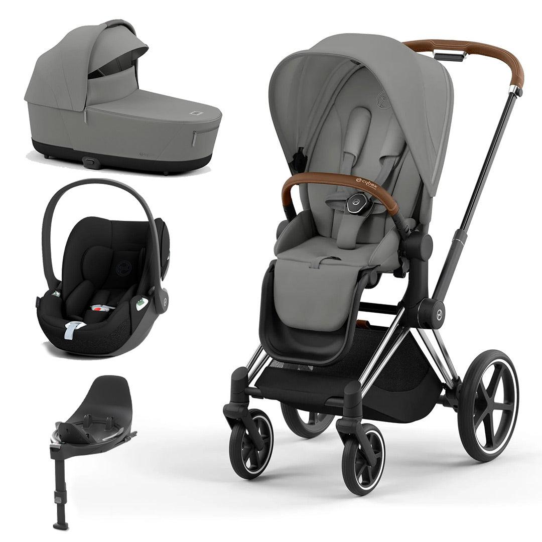  CYBEX Priam Cloud T Travel System - Mirage Grey、mySite、merchandisen