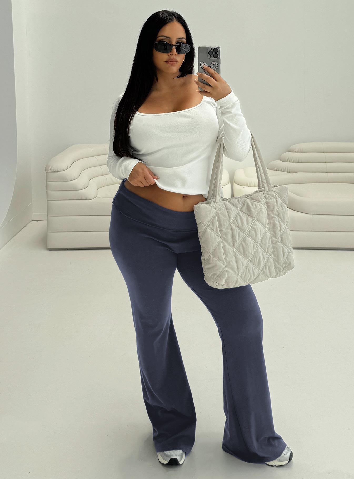 Movement Yoga Pant Blue Curve、mySite、solidvoid