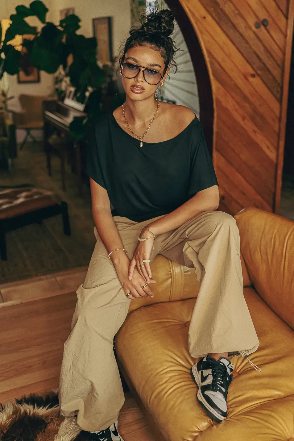  Charlie Parachute Pants in Khaki - FINAL SALE、mySite、merchandisen