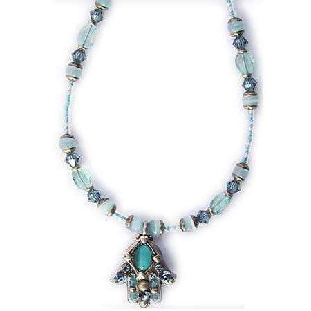 Michal Golan Cat’s Eye Hamsa Necklace、mySite、topwebapps