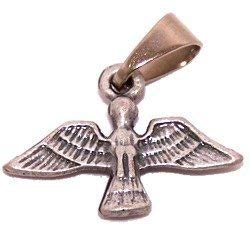 Dove - Holy Spirit medal - Pewter (1.7x1.2cm-0.67x0.47)、mySite、topwebapps