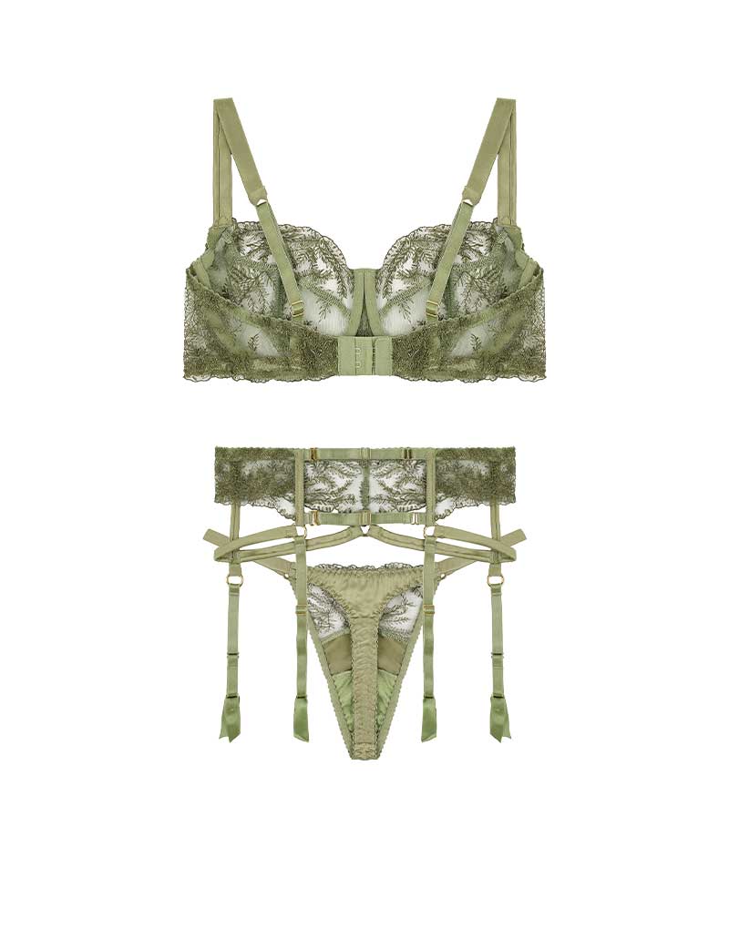  Arianna Balcony Bra, Thong & Suspender、mySite、justintrudeaud
