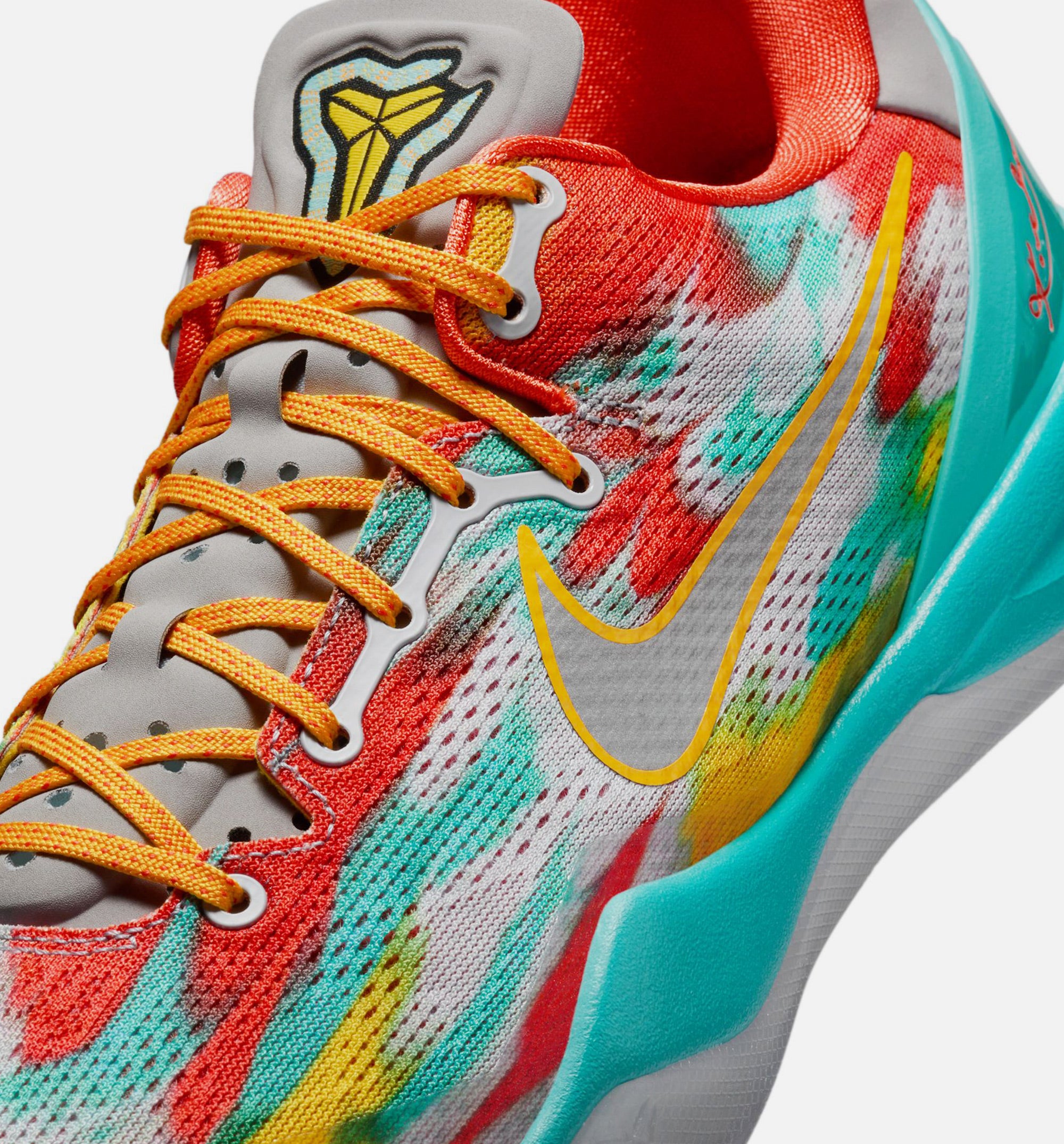 Kobe 8 Protro Venice Beach Mens Lifestyle Shoe - Stadium Grey/Metallic Silver/Tour Yellow Limit One Per Customer、mySite、dreamappss