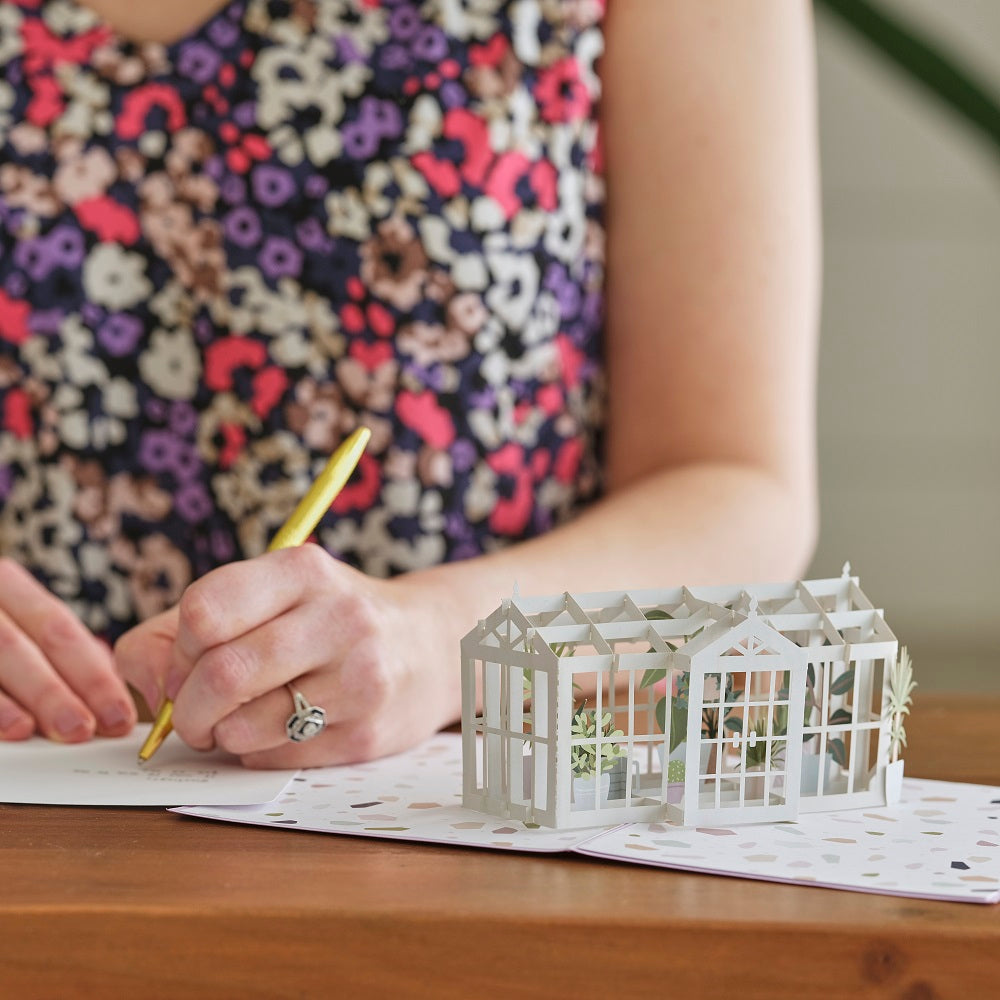 Greenhouse Card & Notecard 4-Pack Bundle、mySite、solidvoid