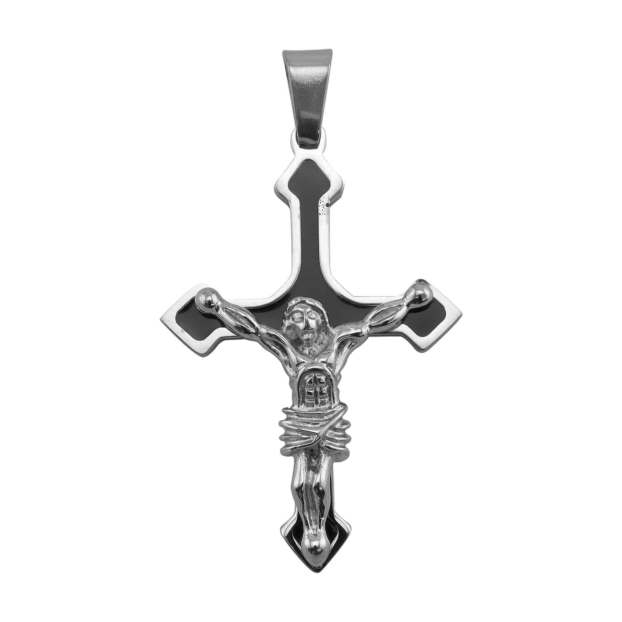Crucifix Cross Stainless Steel Pendant / PDC0189、mySite、dreamappss