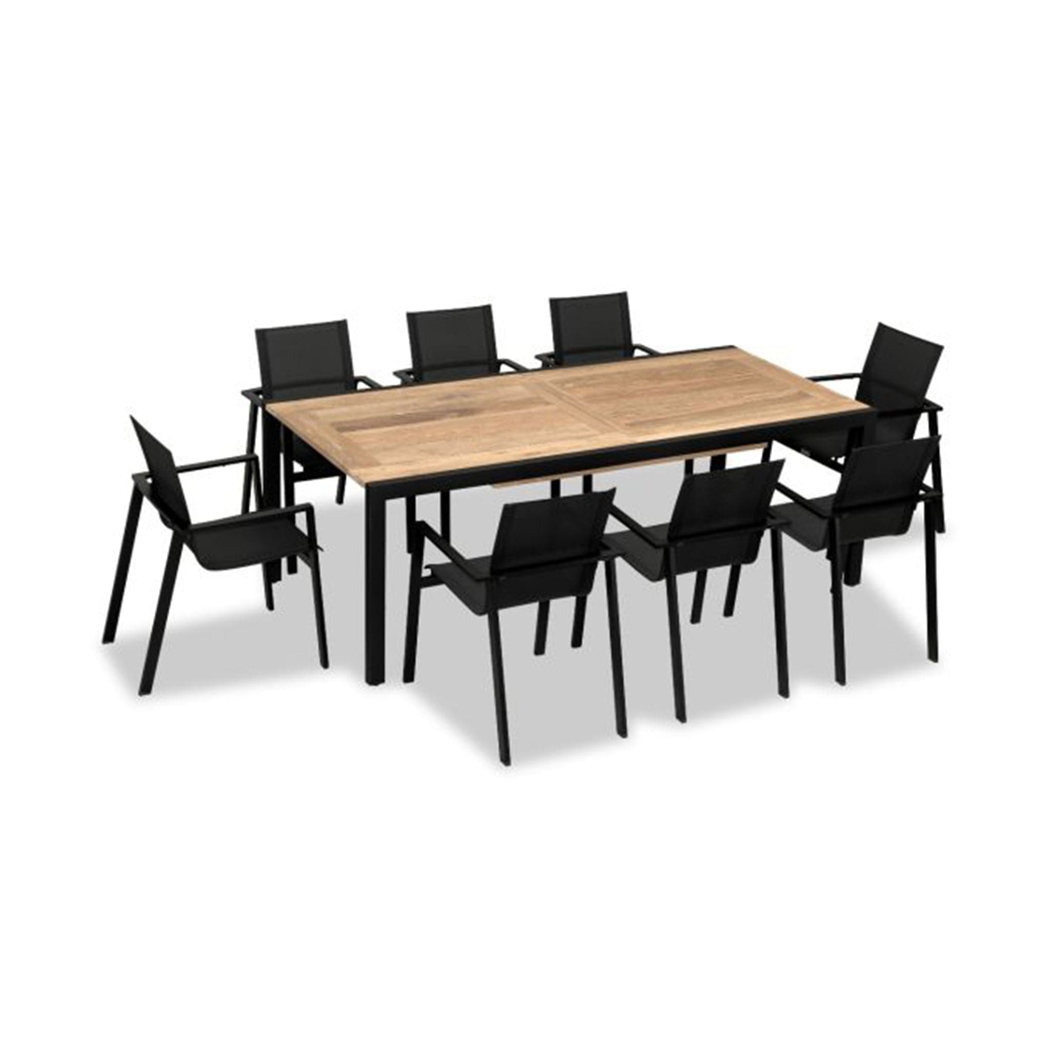 Lift Communal 8 Seat Extendable Reclaimed Teak Dining Set、mySite、neckold