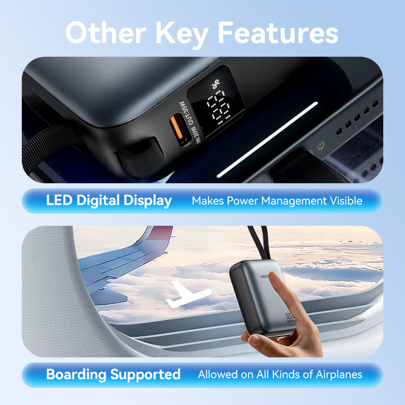 Vention 10000mAh Power Bank 35W、mySite、fannypackpong