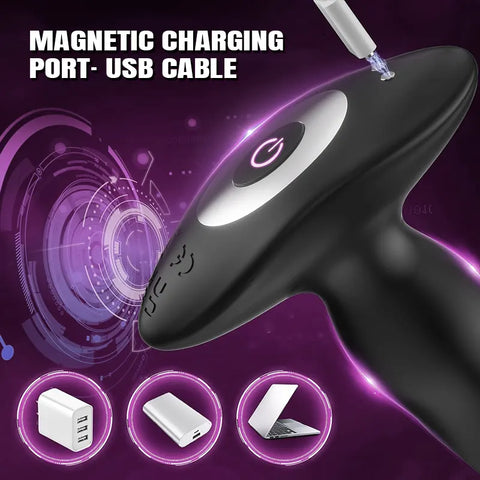 Remote-Controlled Flapping Anal Plug