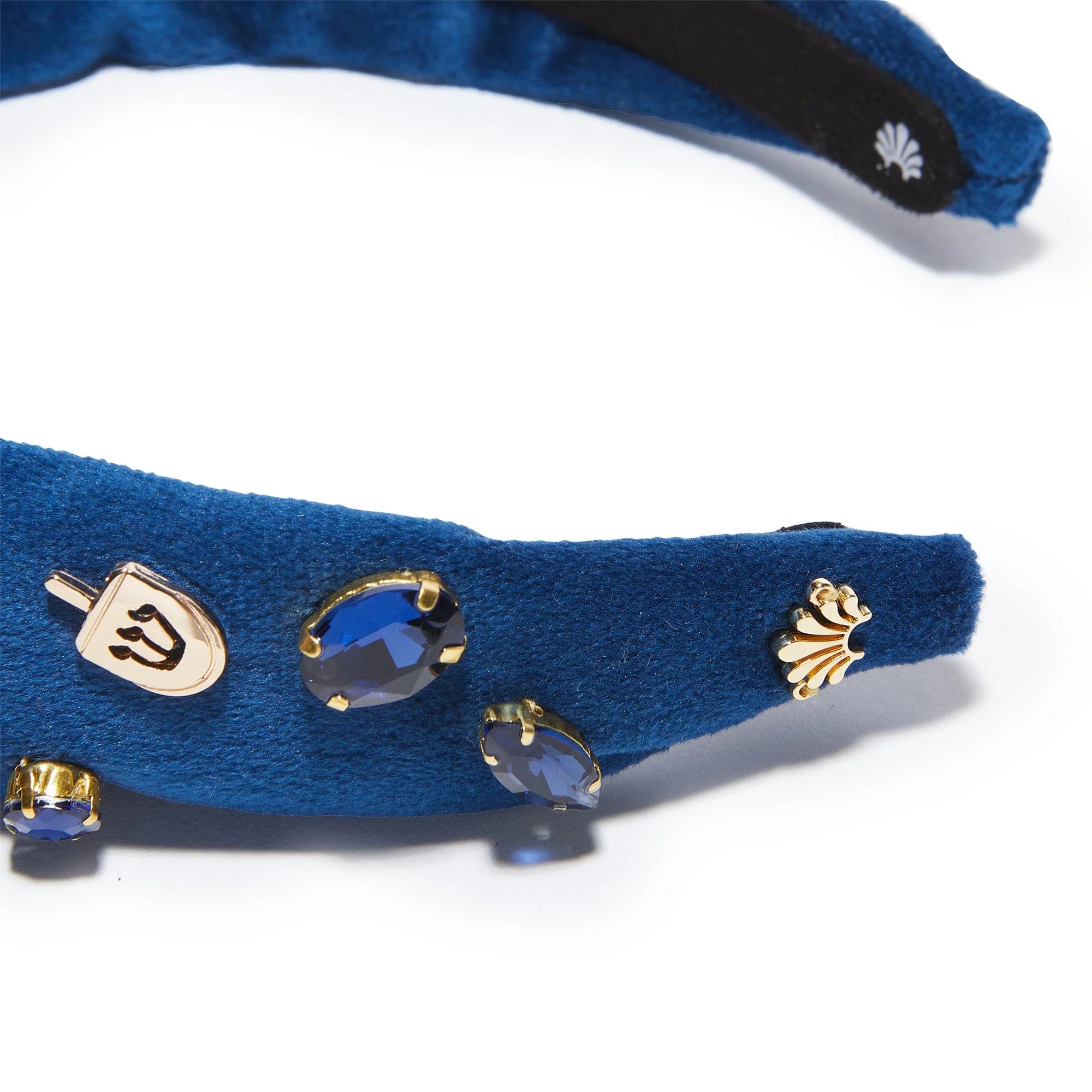 Indigo Kids Crystal Dreidel Knotted Headband by Lele Sadoughi、mySite、topwebapps