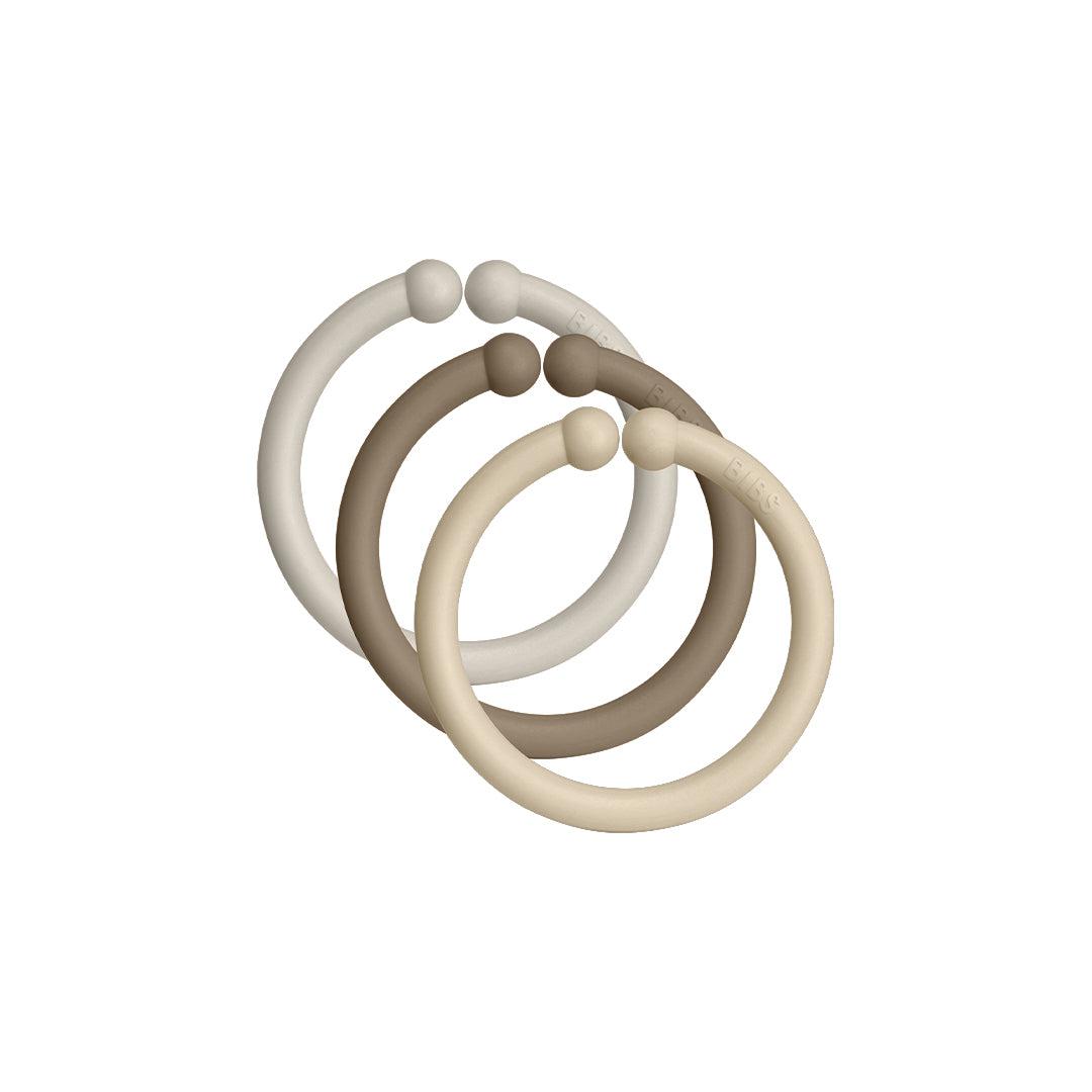 BIBS Loops - Dark Oak / Sand / Vanilla - 12 Pack、mySite、merchandisen
