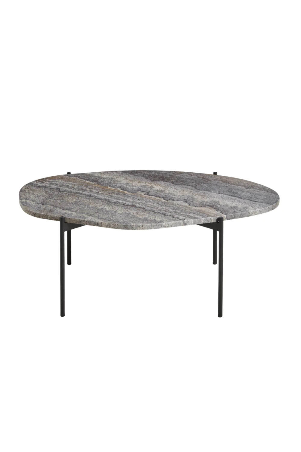 Travertine Organic Occasional Table L | WOUD La Terra、mySite、neckold